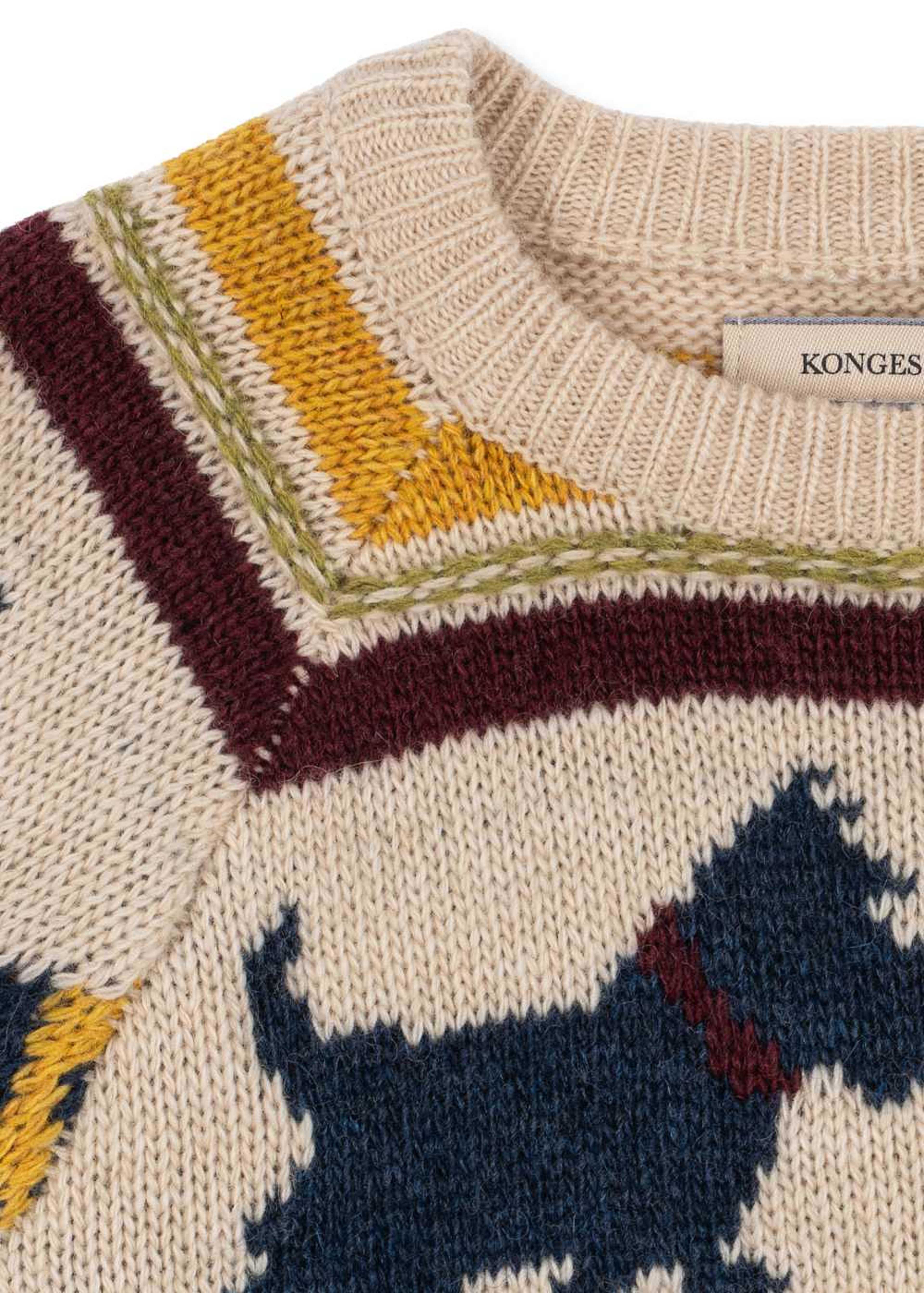 BELOU KNIT SWEATER, från Konges Sløjd, i färgen Piccolo Scottie. Klicka för att öppna bilden i stort format