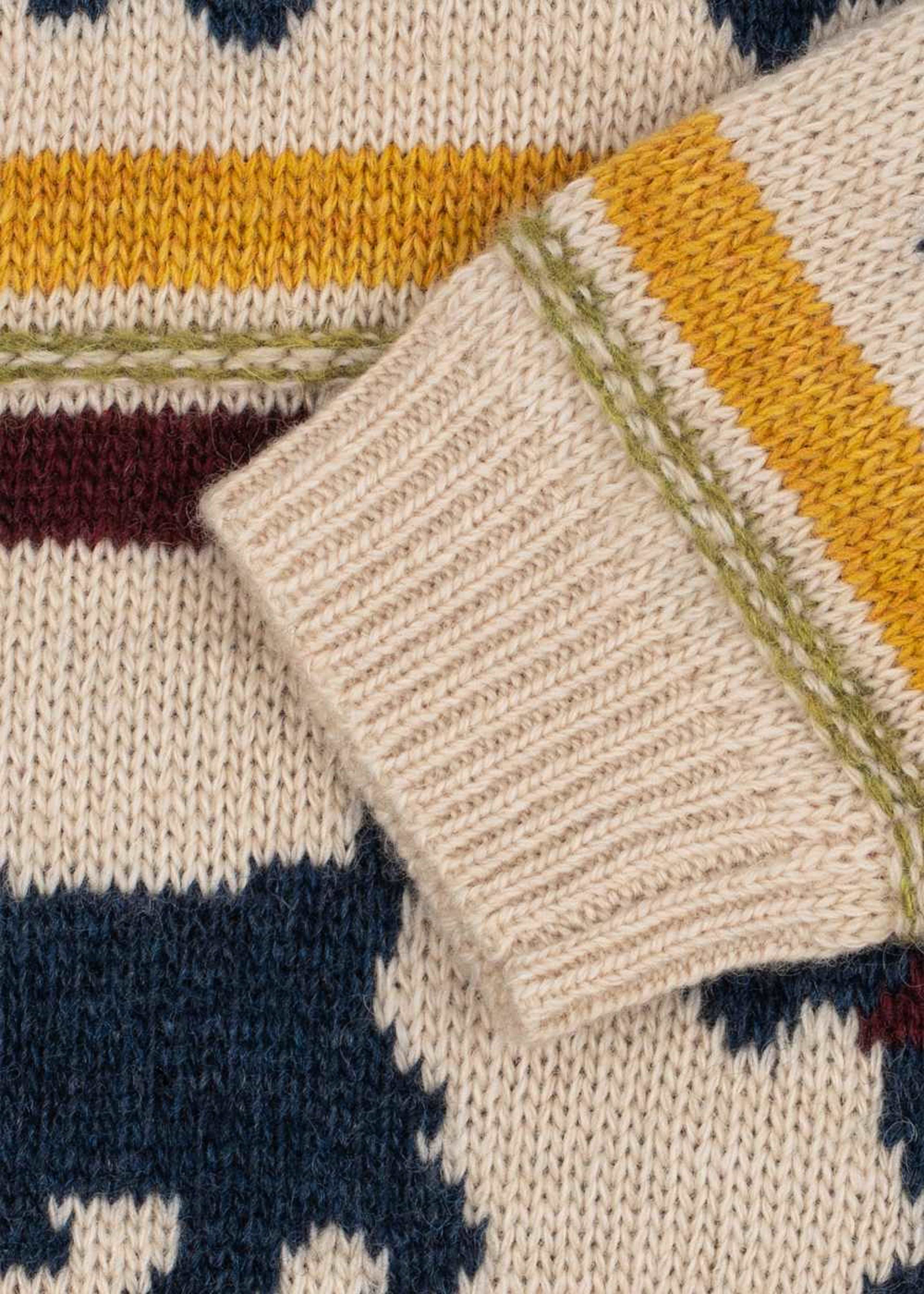 BELOU KNIT SWEATER, från Konges Sløjd, i färgen Piccolo Scottie. Klicka för att öppna bilden i stort format