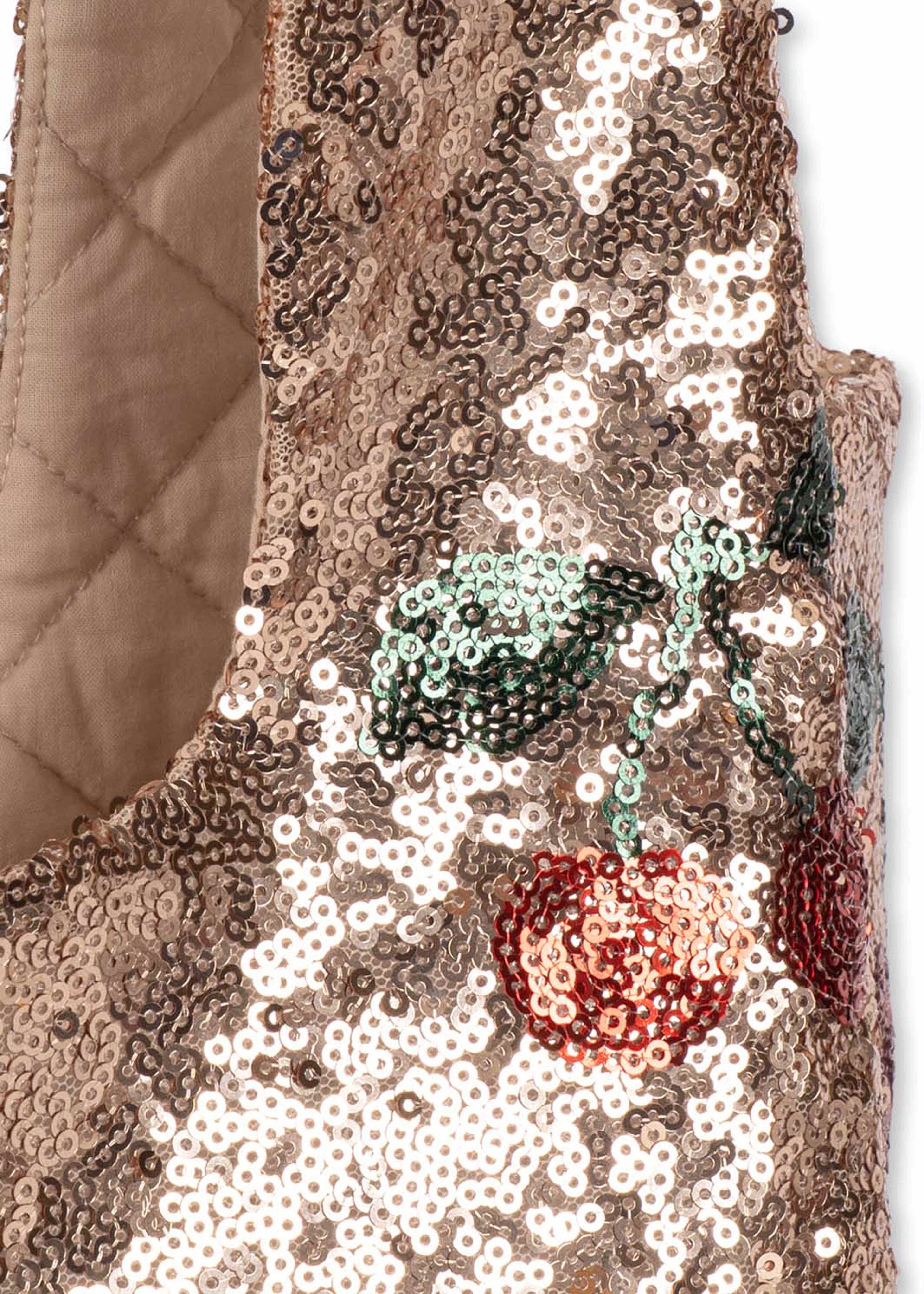 STARLA SEQUIN TOTE BAG, från Konges Sløjd, i färgen Ma Grande Cerise Blush. Klicka för att öppna bilden i stort format