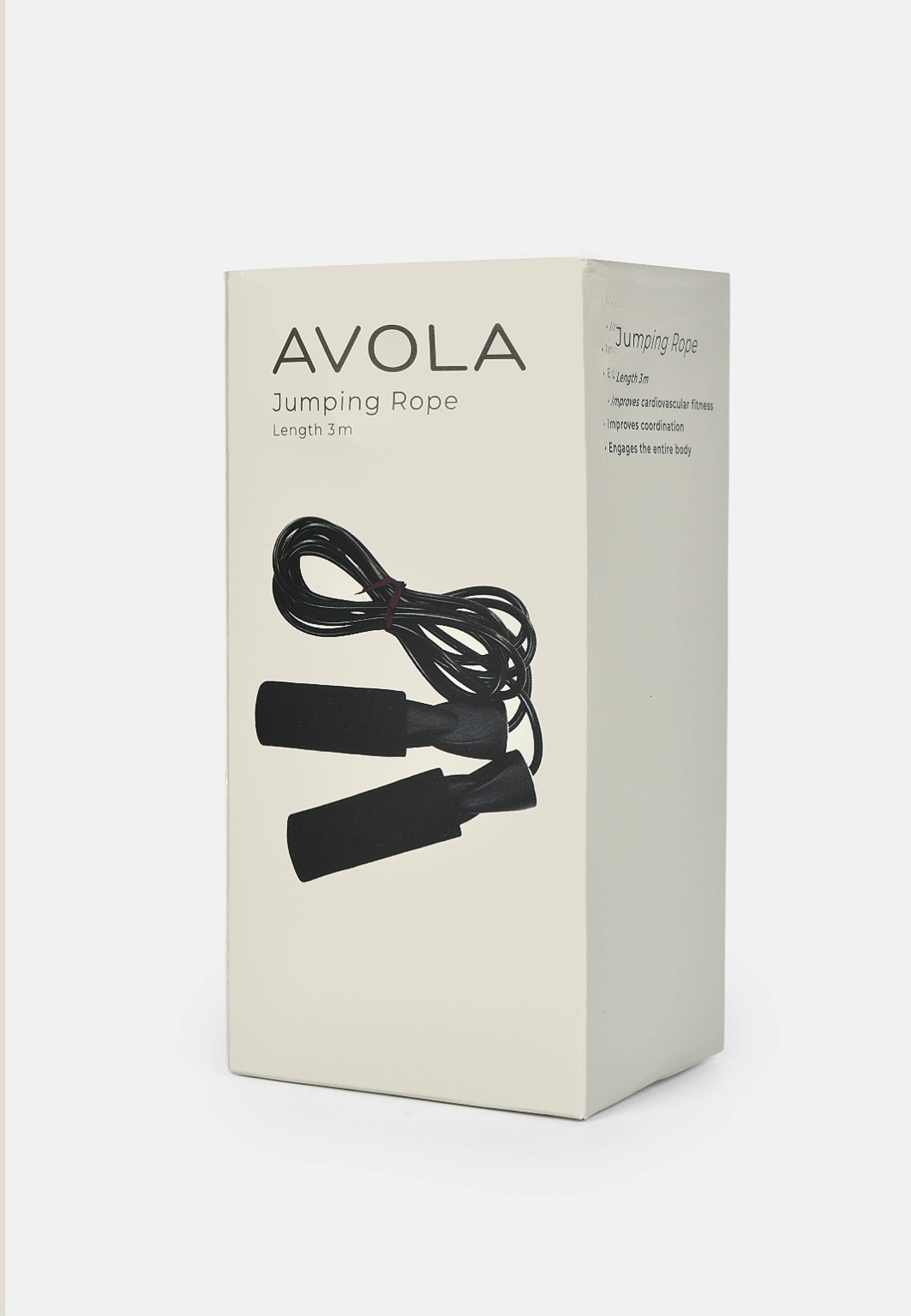 Hopprep 3 m, från AVOLA, i färgen Black. Klicka för att öppna bilden i stort format