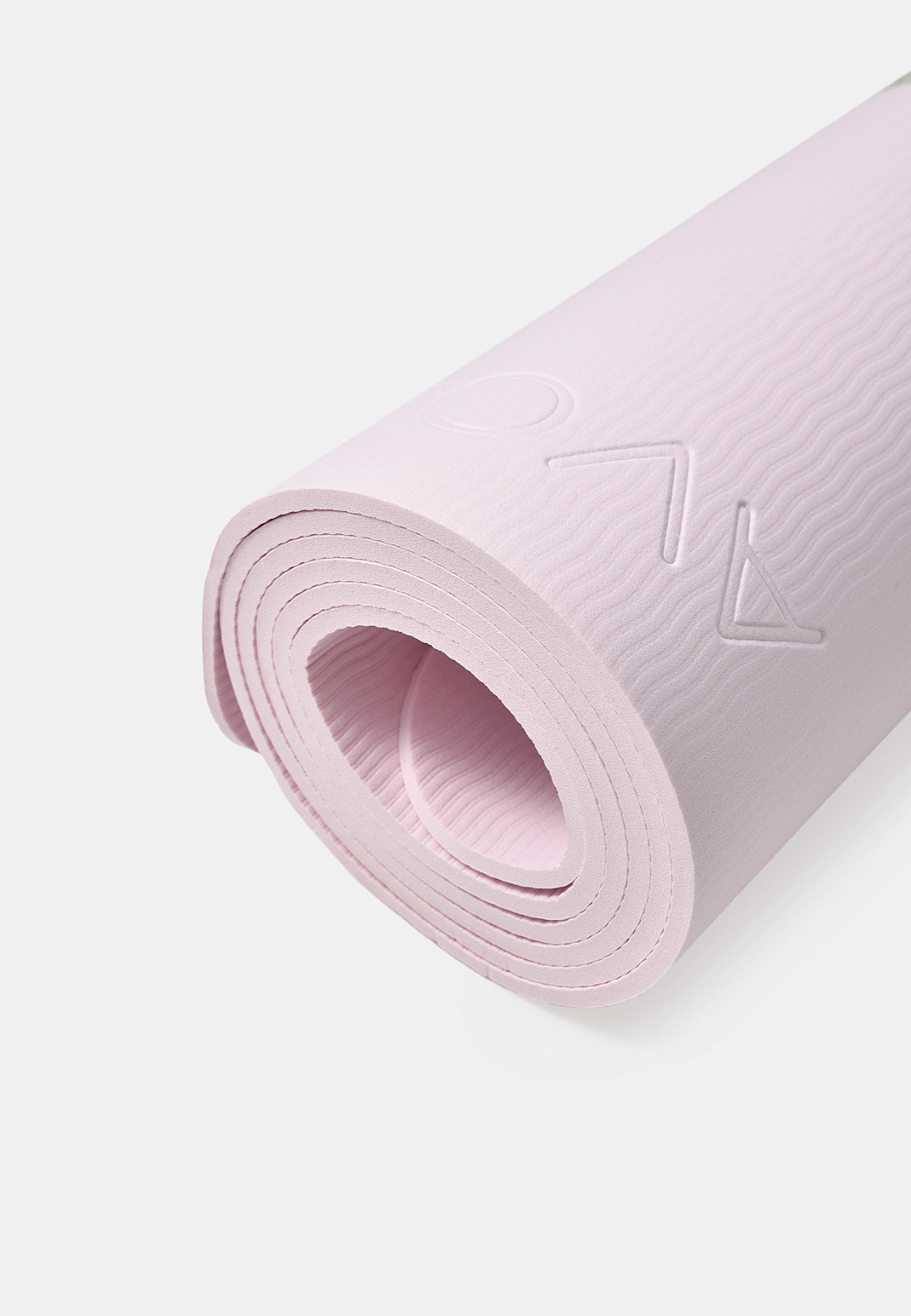 Yogamatta 5 mm, från AVOLA, i färgen Light Pink. Klicka för att öppna bilden i stort format