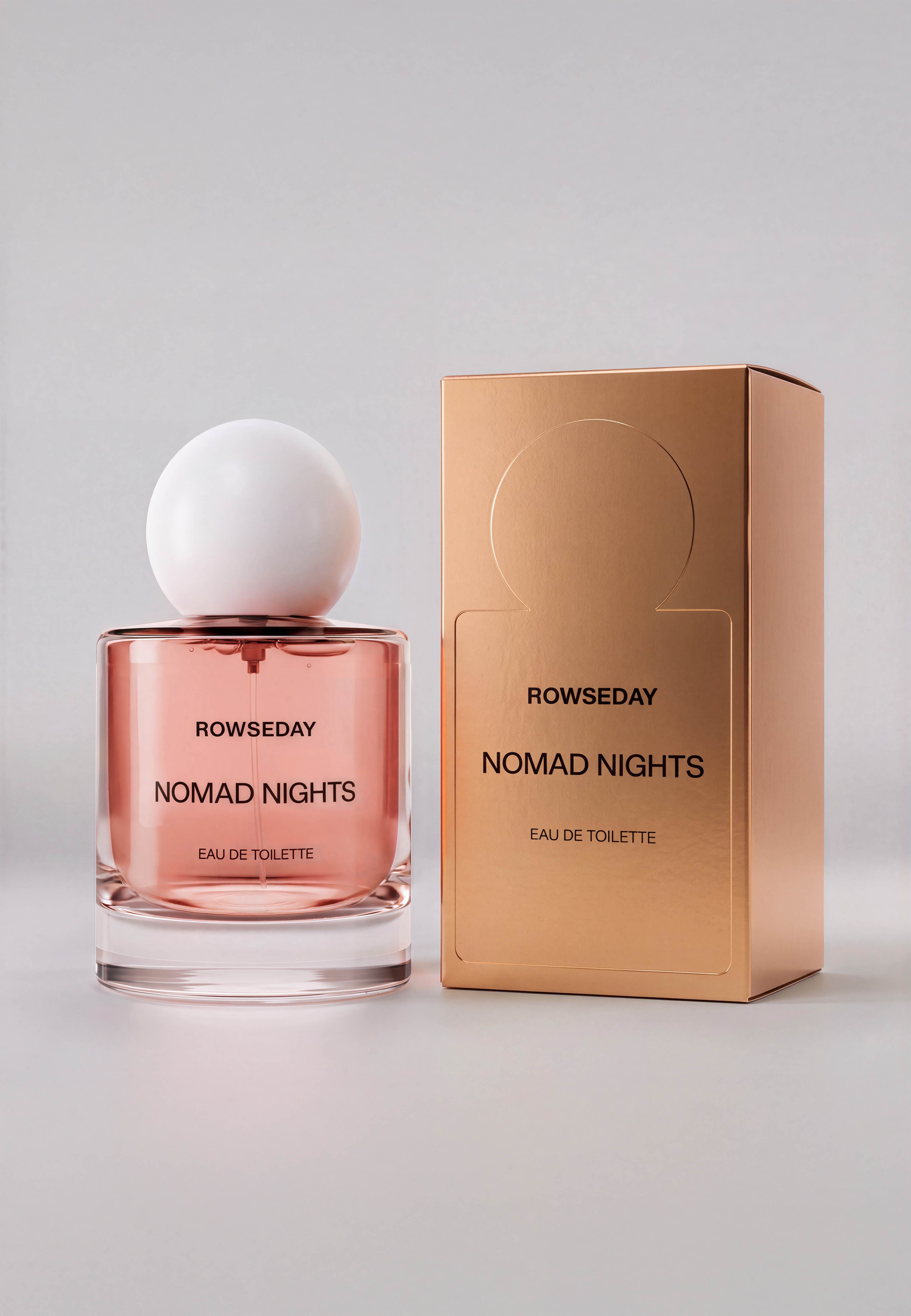 Nomad Nights EdT 50 ml, från Rowseday. Klicka för att öppna bilden i stort format
