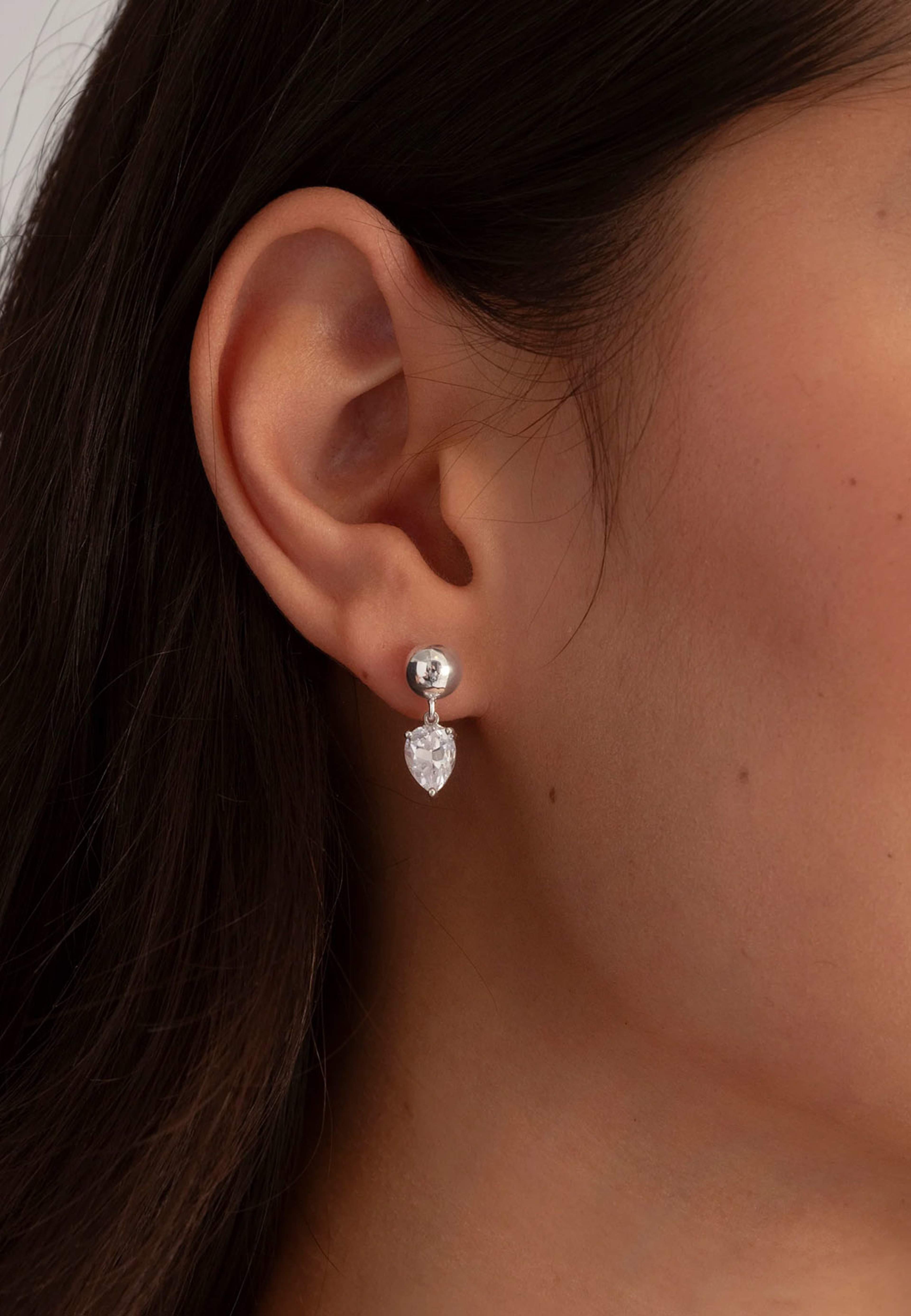 Katie Earrings, från Syster P, i färgen Silver. Klicka för att öppna bilden i stort format