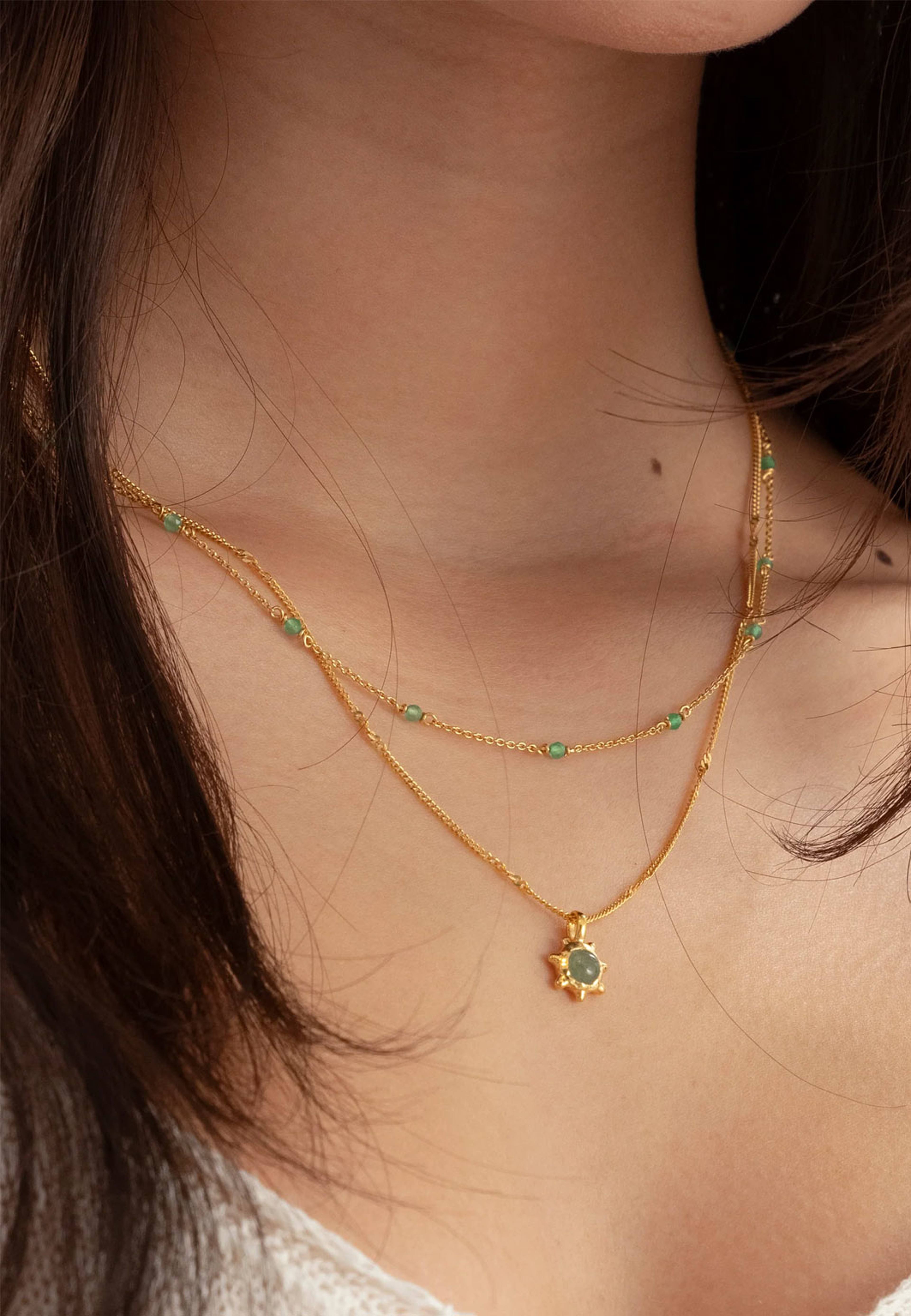 Santa Monica Necklace, från Syster P, i färgen Gold. Klicka för att öppna bilden i stort format