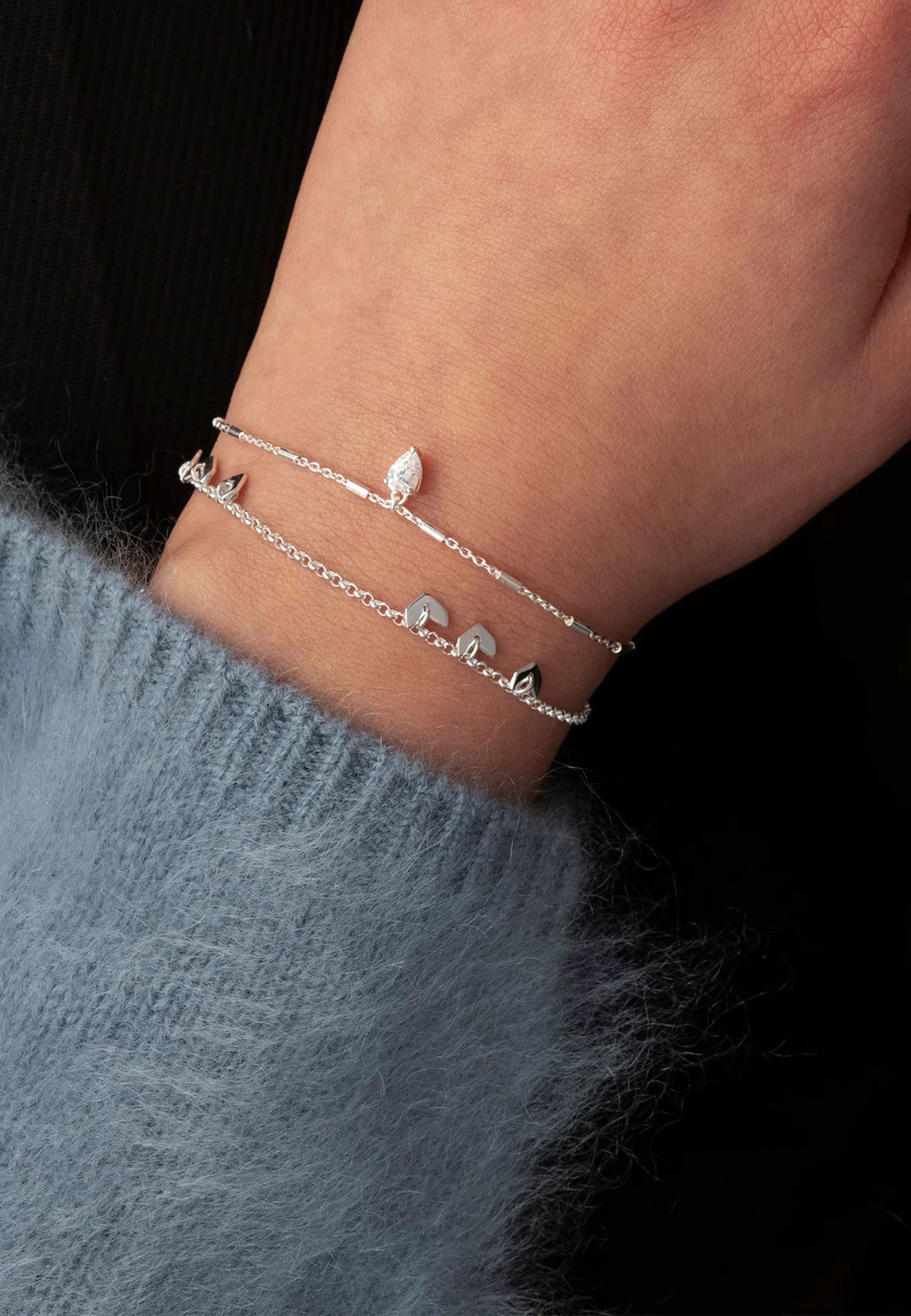 Katie Bracelet, från Syster P, i färgen Silver. Klicka för att öppna bilden i stort format