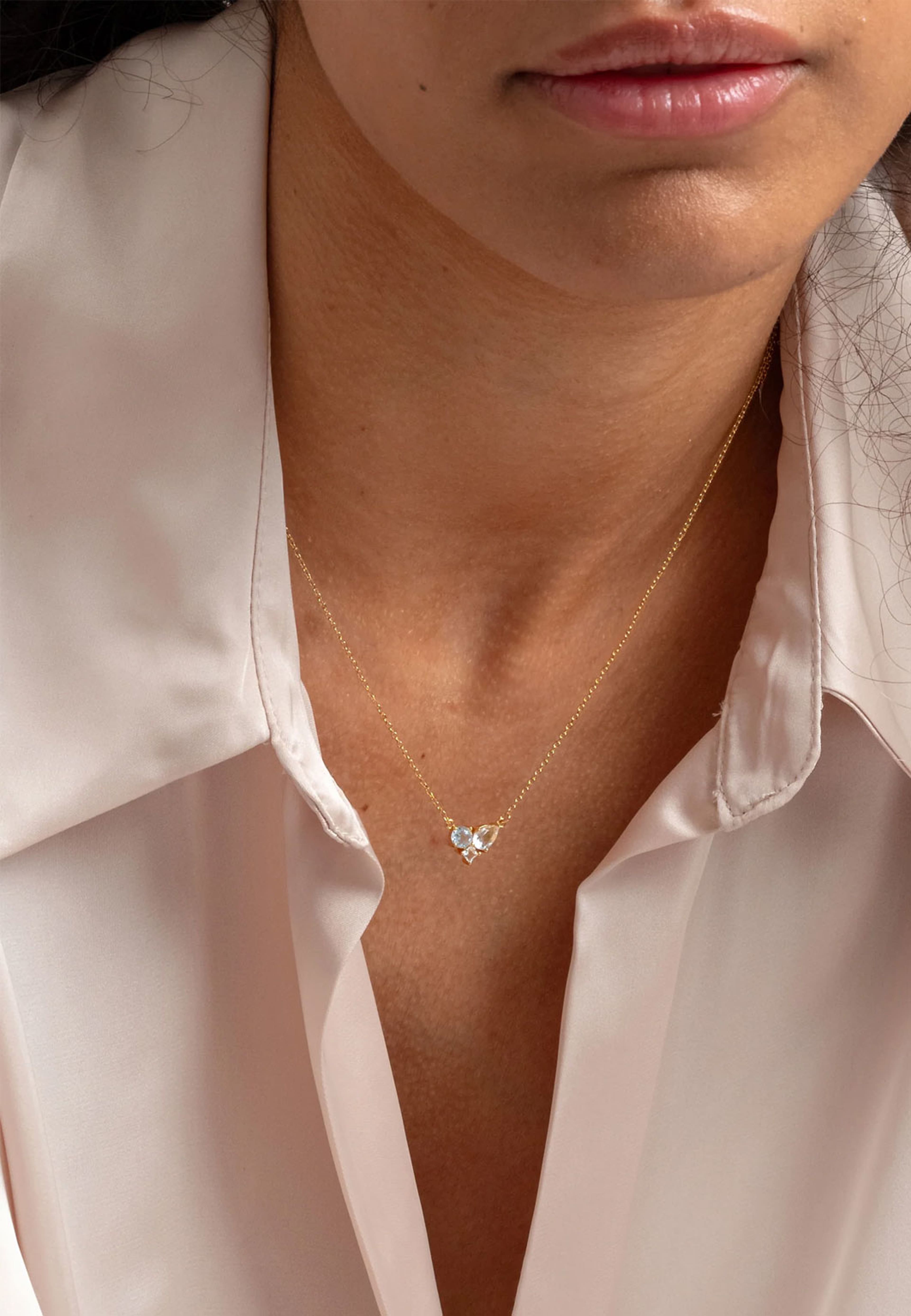 Pam Necklace, från Syster P, i färgen Gold. Klicka för att öppna bilden i stort format