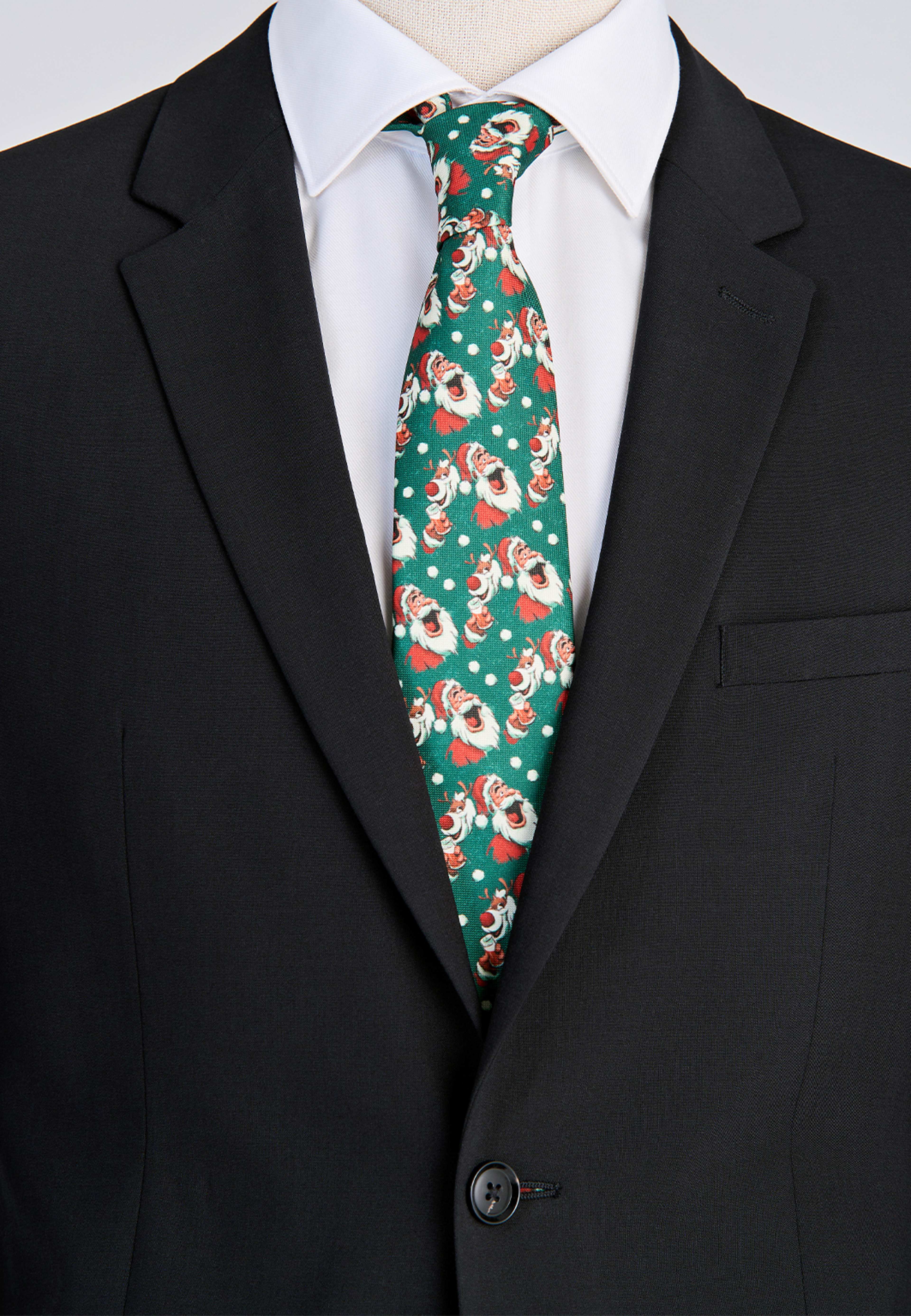 Christmas Tie Tie, från Lindbergh, i färgen Green. Klicka för att öppna bilden i stort format