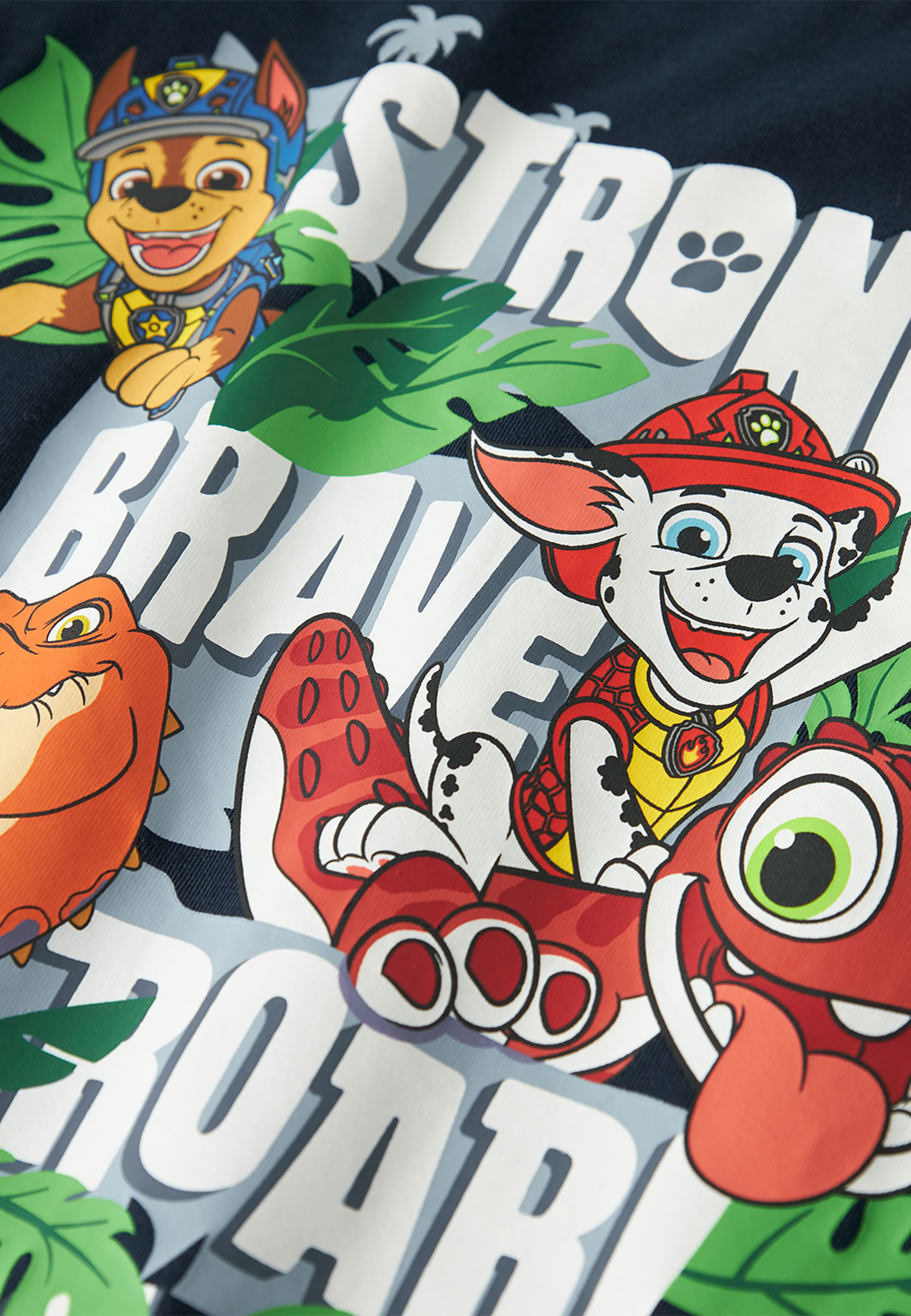 Långärmad t-shirt Paw Patrol, från Name It, i färgen Navy Blazer. Klicka för att öppna bilden i stort format