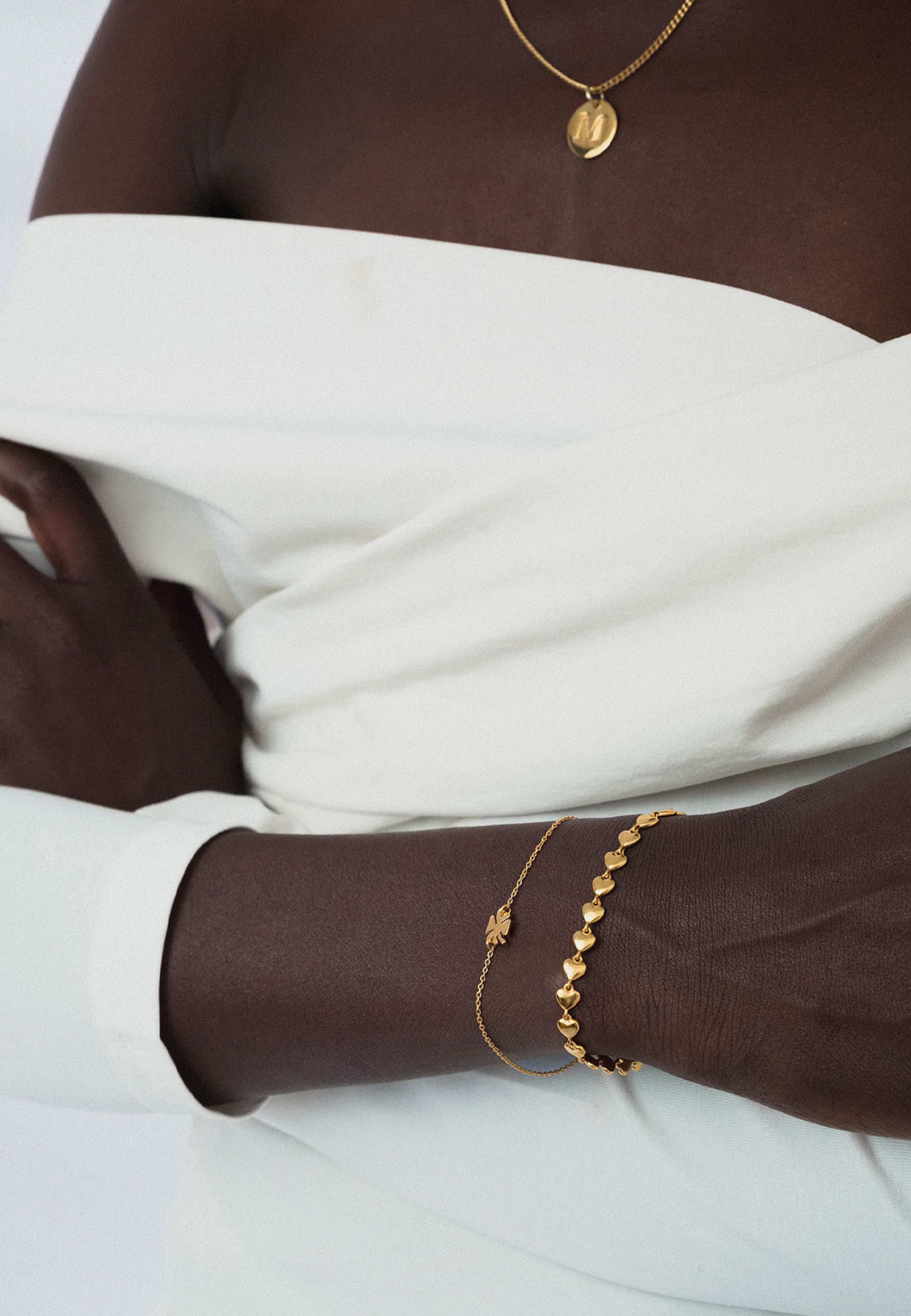Darlia Bracelet, från Syster P, i färgen Gold. Klicka för att öppna bilden i stort format