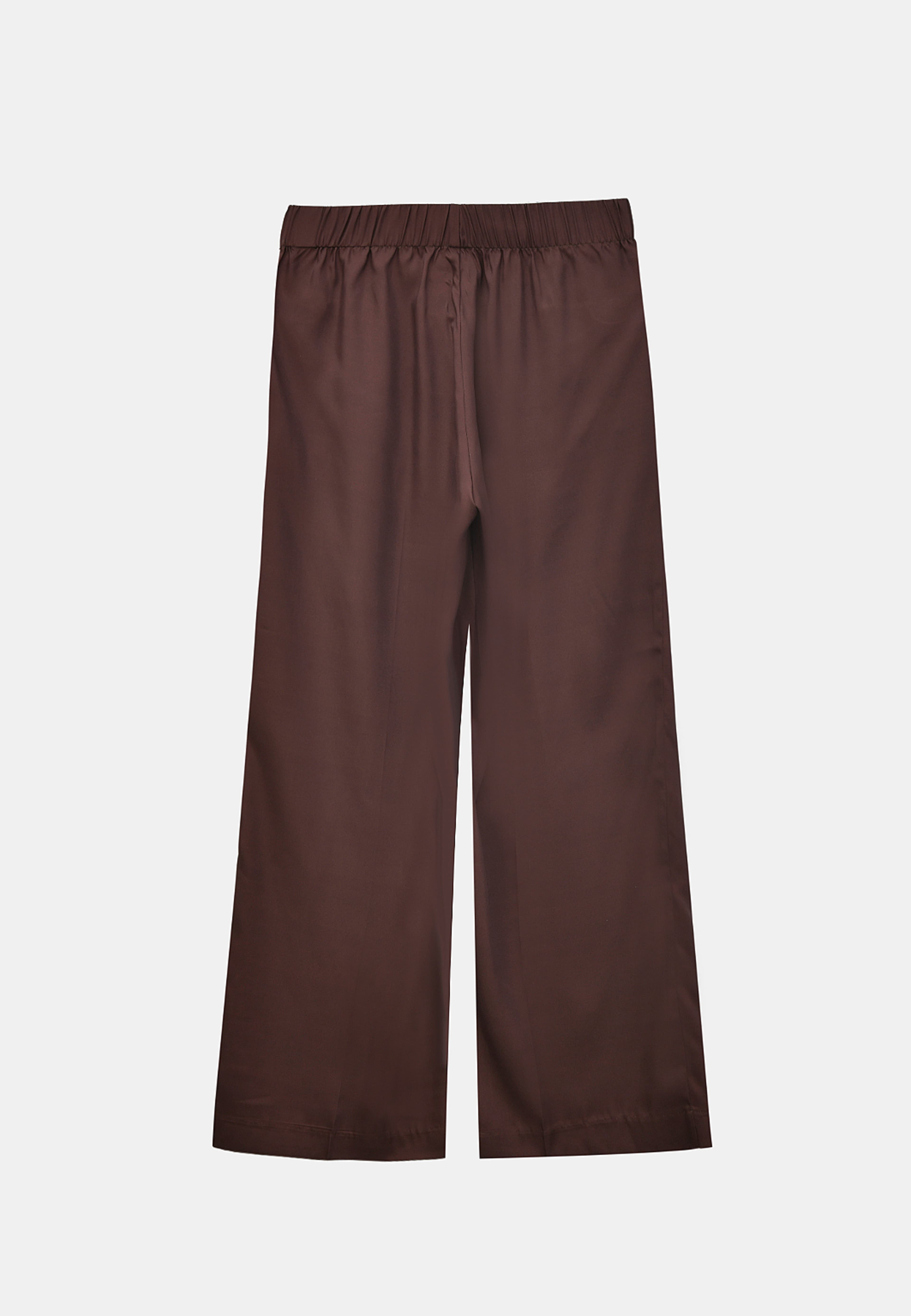 Satinbyxor LESLIE, från Wera, i färgen Brown. Klicka för att öppna bilden i stort format