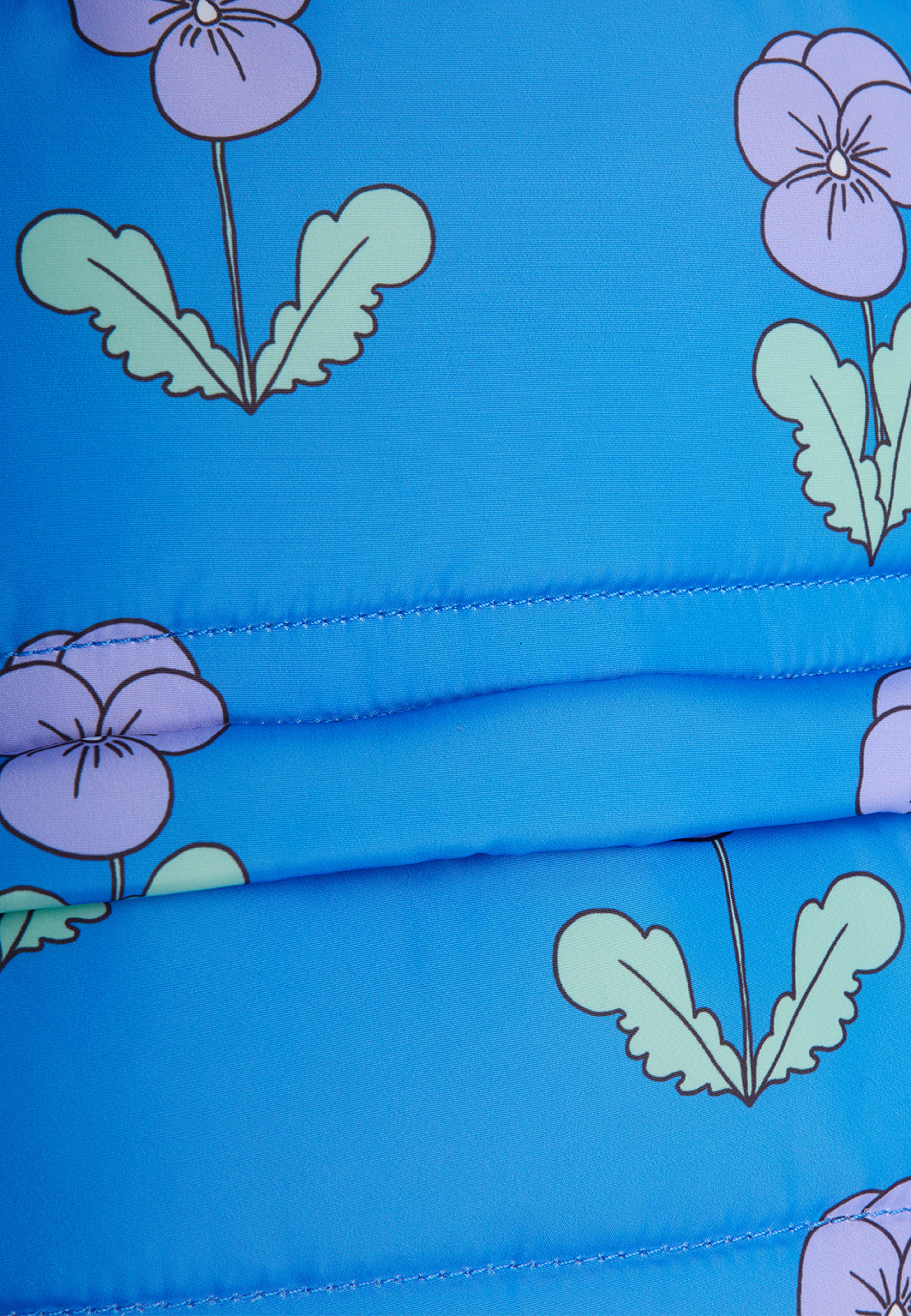 Violas padded backpack, från Mini Rodini, i färgen Blue. Klicka för att öppna bilden i stort format