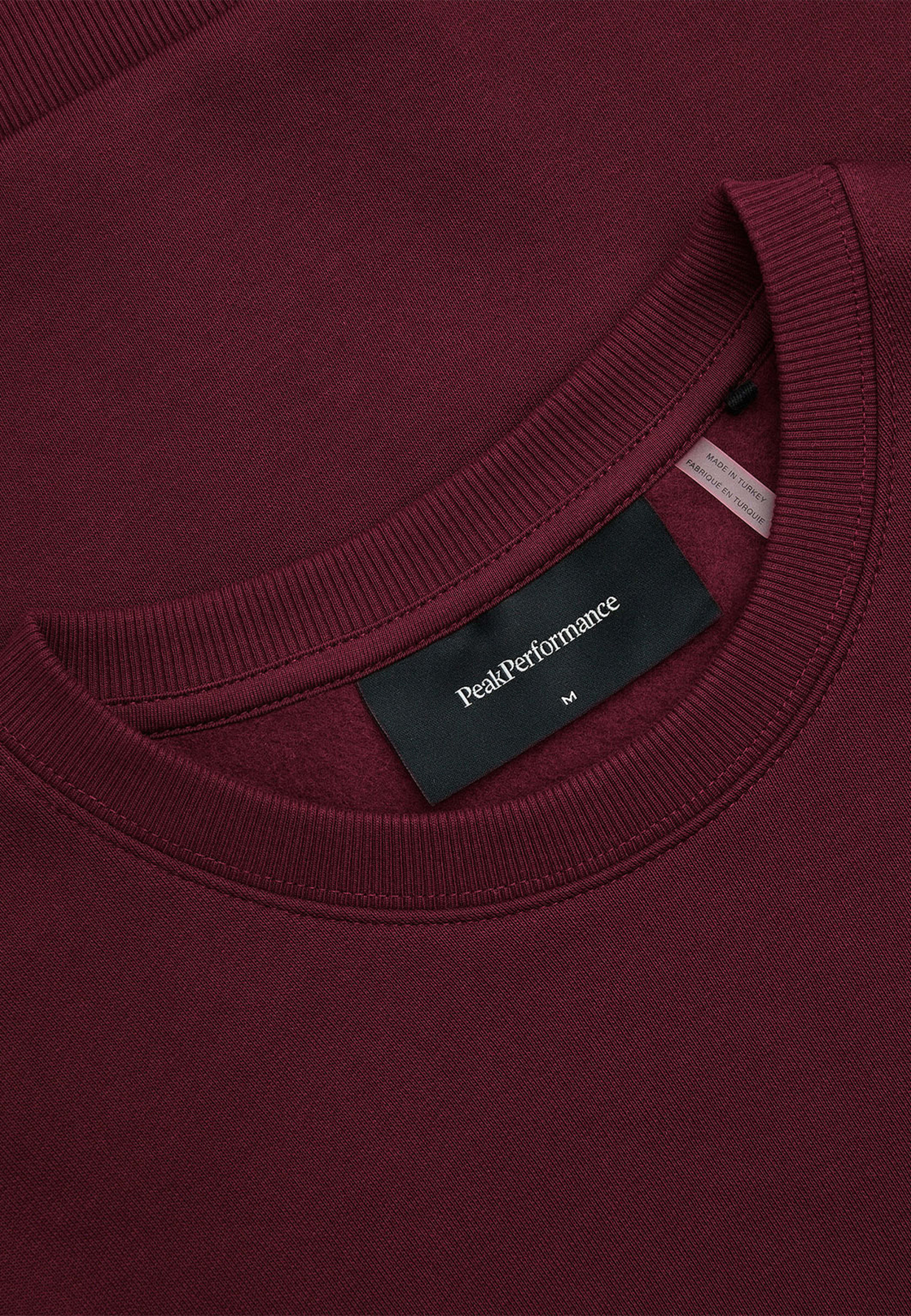 Original Small Logo Crew, från Peak Performance, i färgen Porto. Klicka för att öppna bilden i stort format