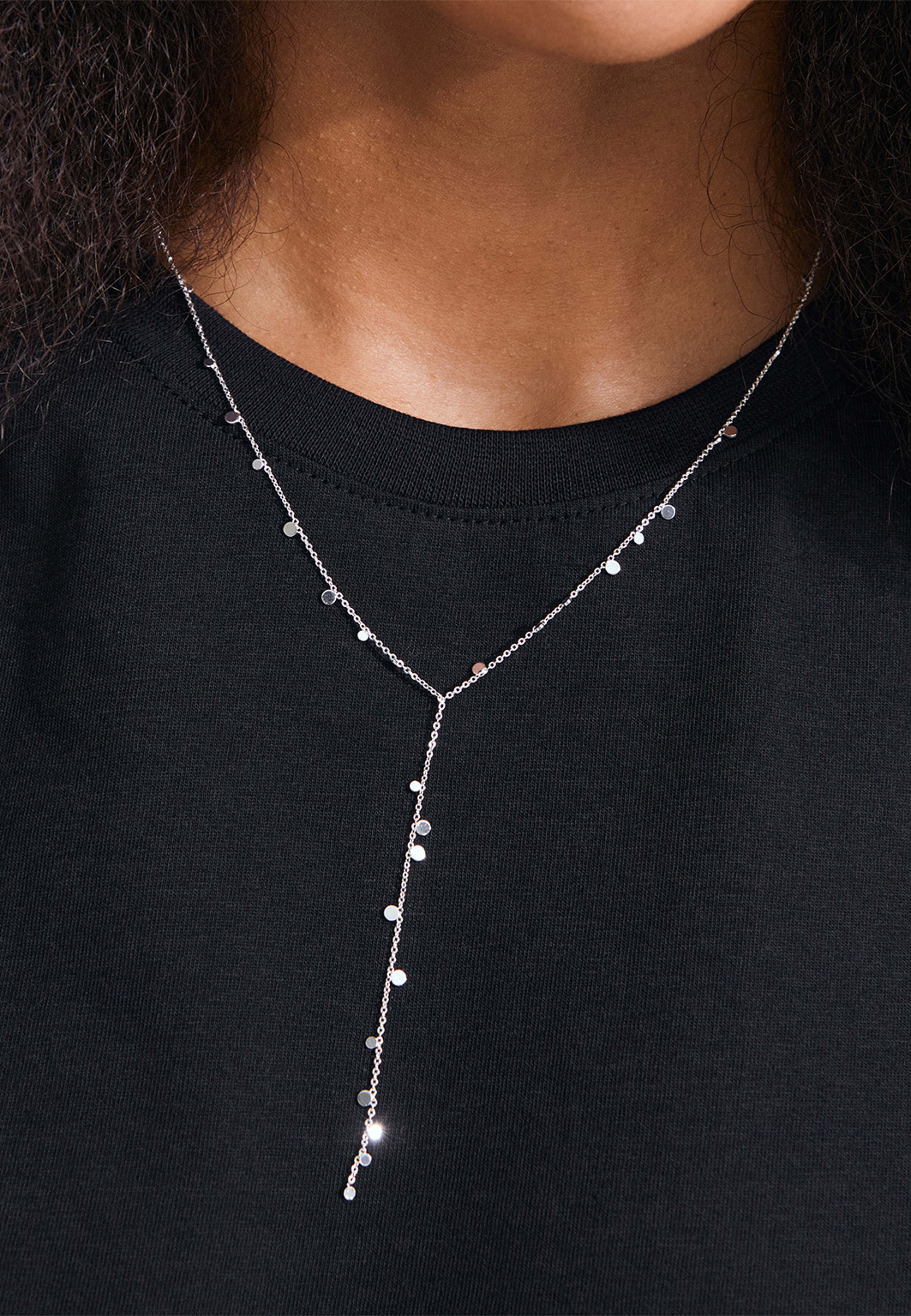 BAYLEN necklace silver-plated, från Pilgrim, i färgen Silver Plated. Klicka för att öppna bilden i stort format