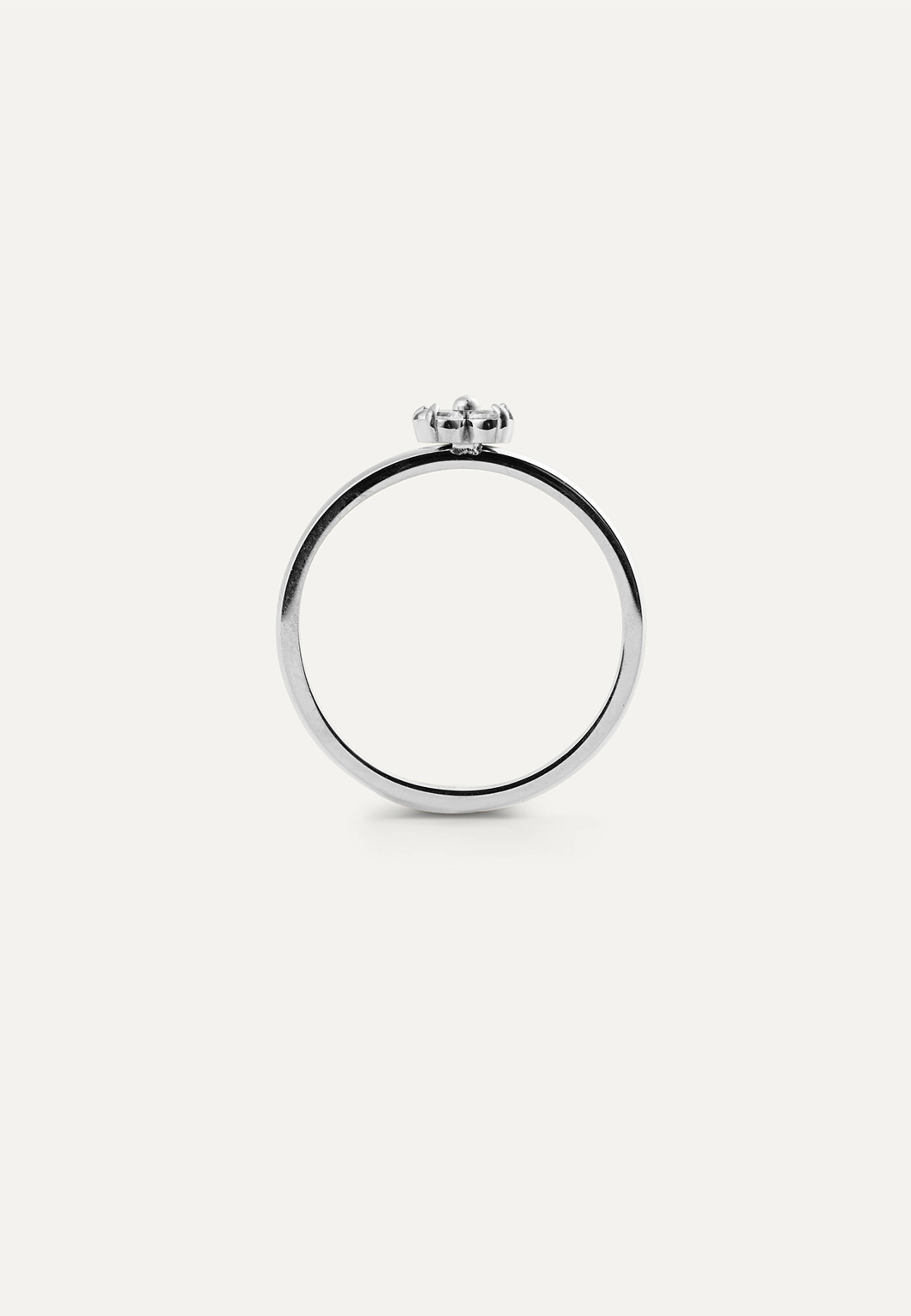 Butterfly Steel Ring, från Mockberg, i färgen Steel. Klicka för att öppna bilden i stort format