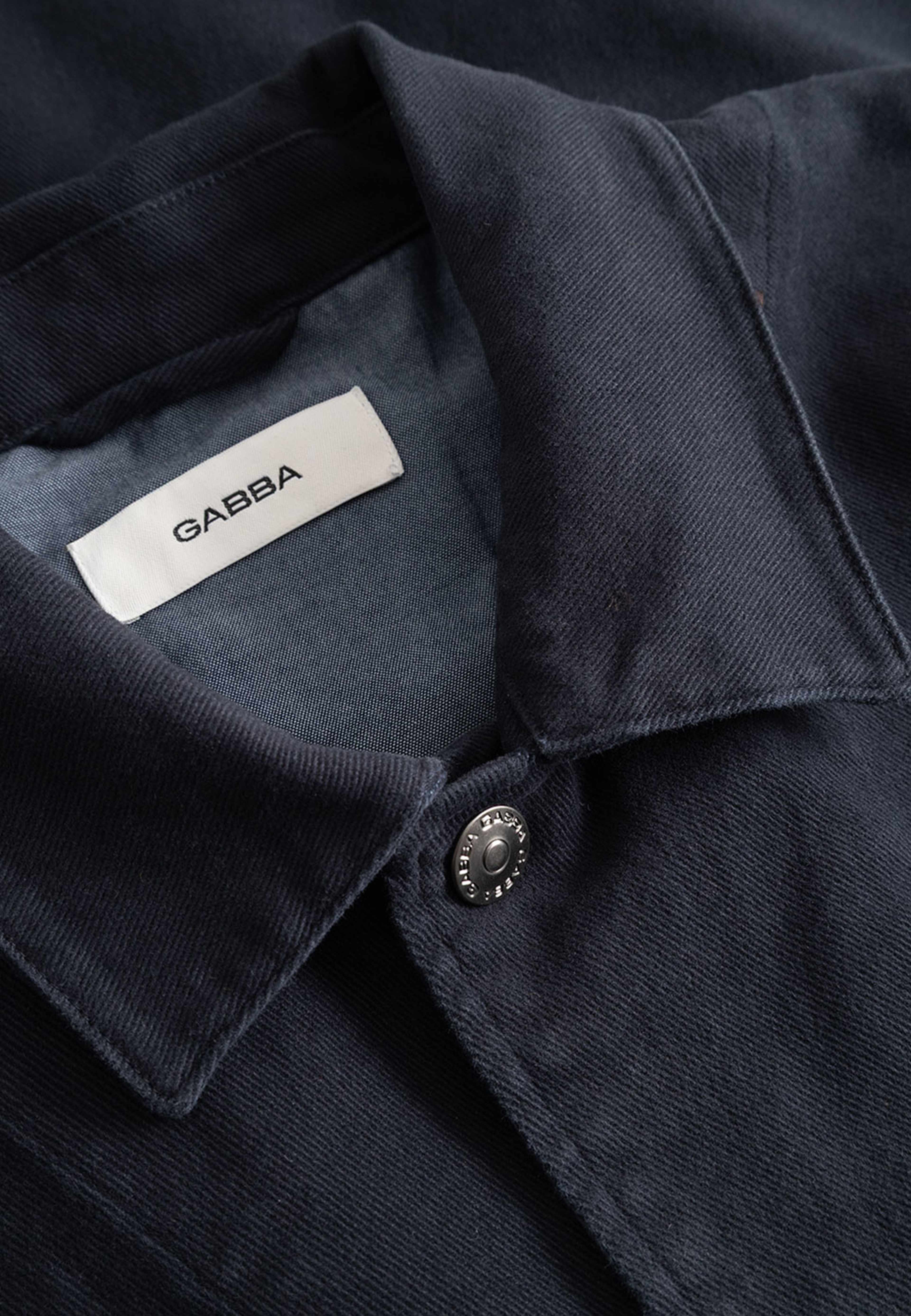 beta Twill Overshirt, från GABBA, i färgen Navy. Klicka för att öppna bilden i stort format