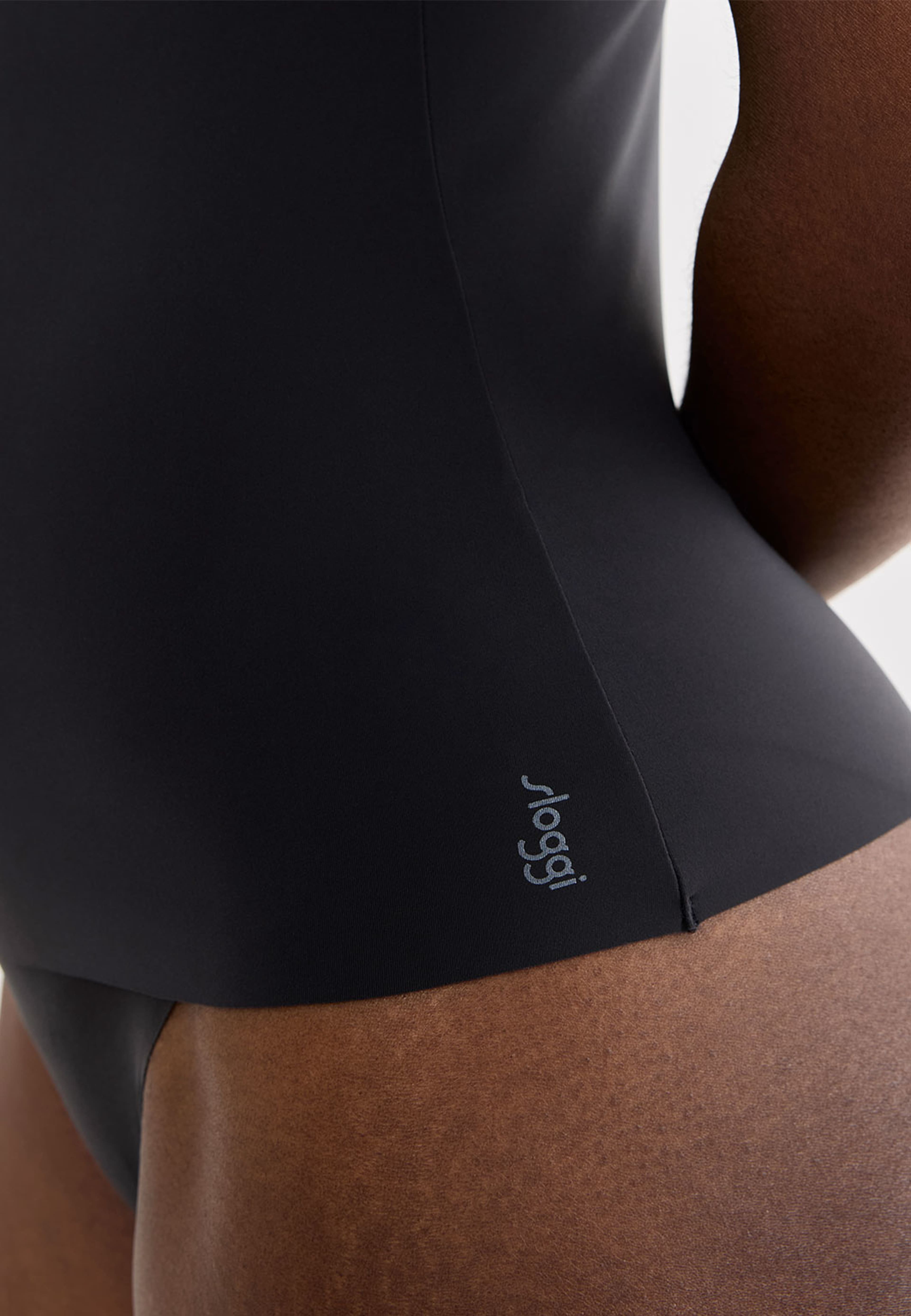 ZERO Feel 2.0 THE UP Bra Shirt, från Sloggi, i färgen Black. Klicka för att öppna bilden i stort format