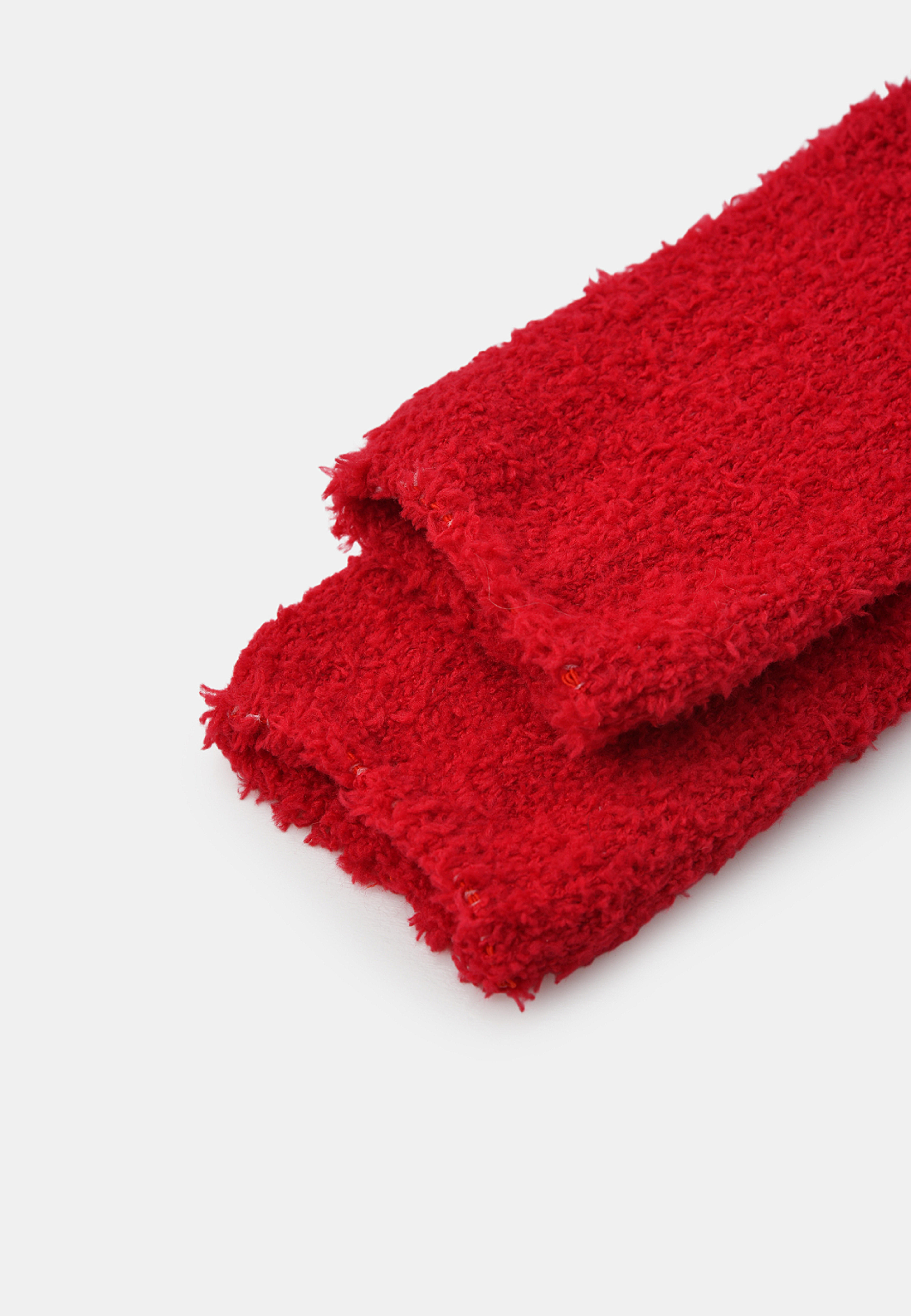 Fleecesockor för barn HEART, 2-pack, från RIKIKI, i färgen Red Heart. Klicka för att öppna bilden i stort format