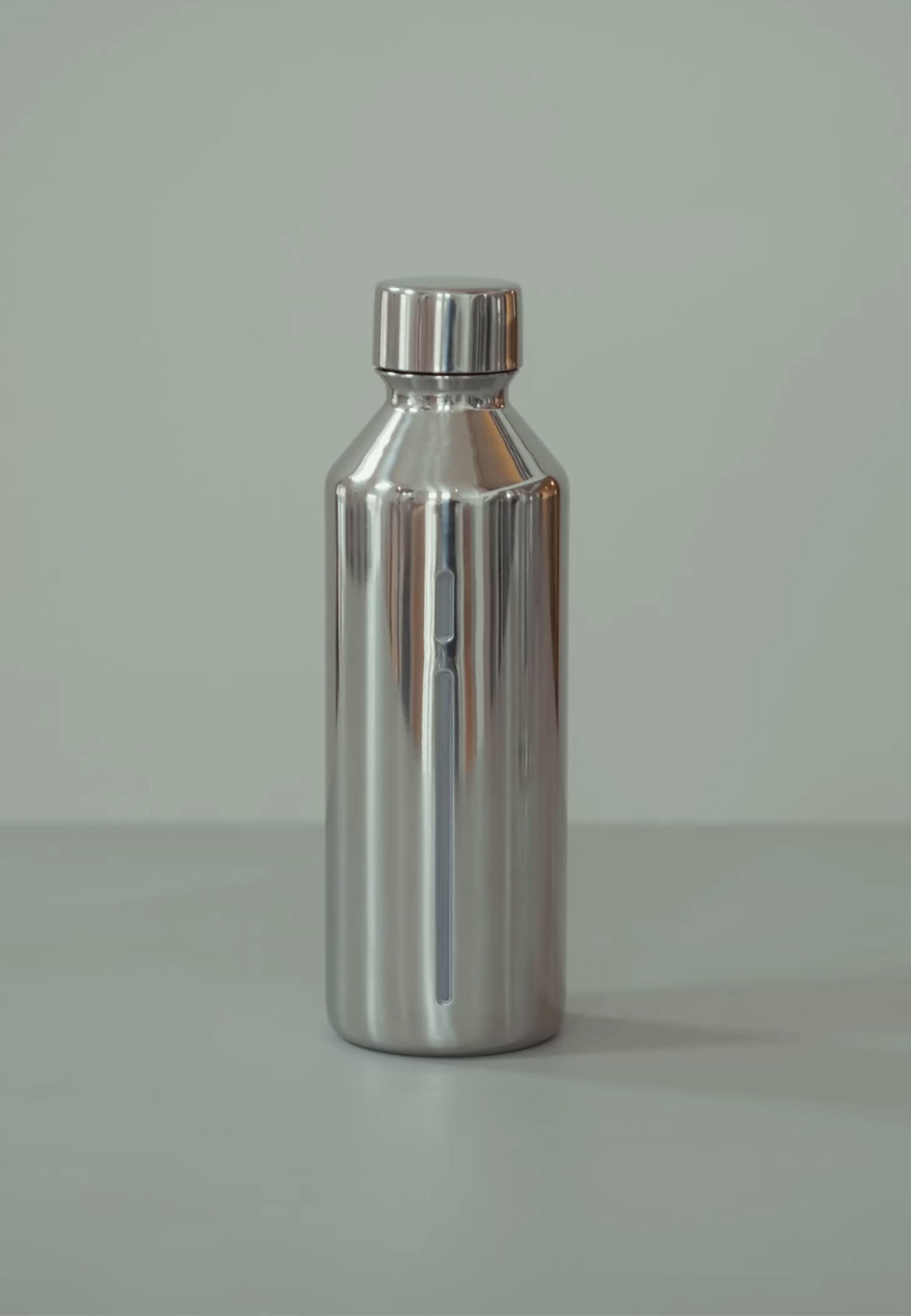 Brus flaska till kolsyremaskin 0.8 l. steel, från Stelton, i färgen Steel. Klicka för att öppna bilden i stort format