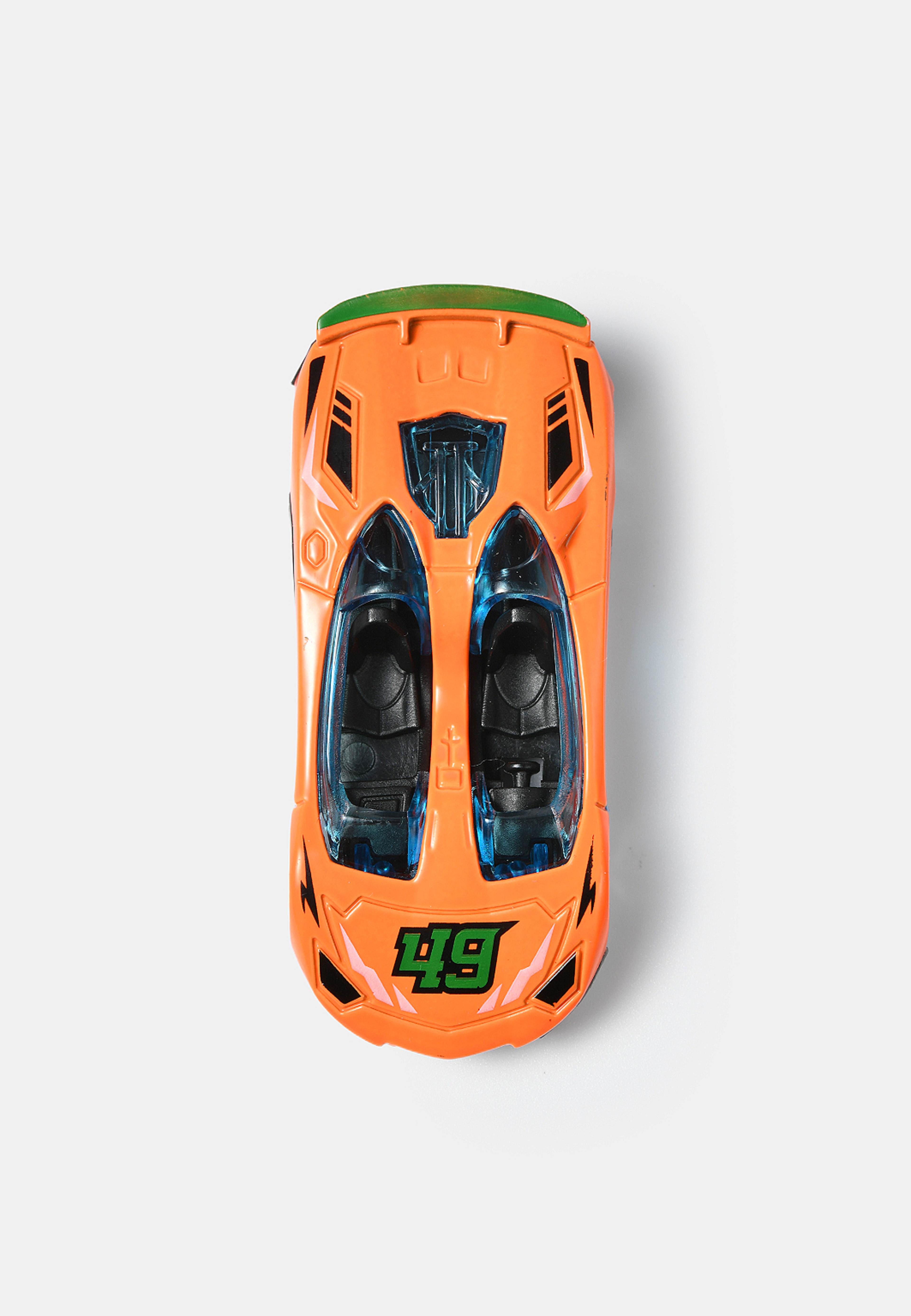Racerbil 1:64, från Å KIDS, i färgen Light Orange. Klicka för att öppna bilden i stort format
