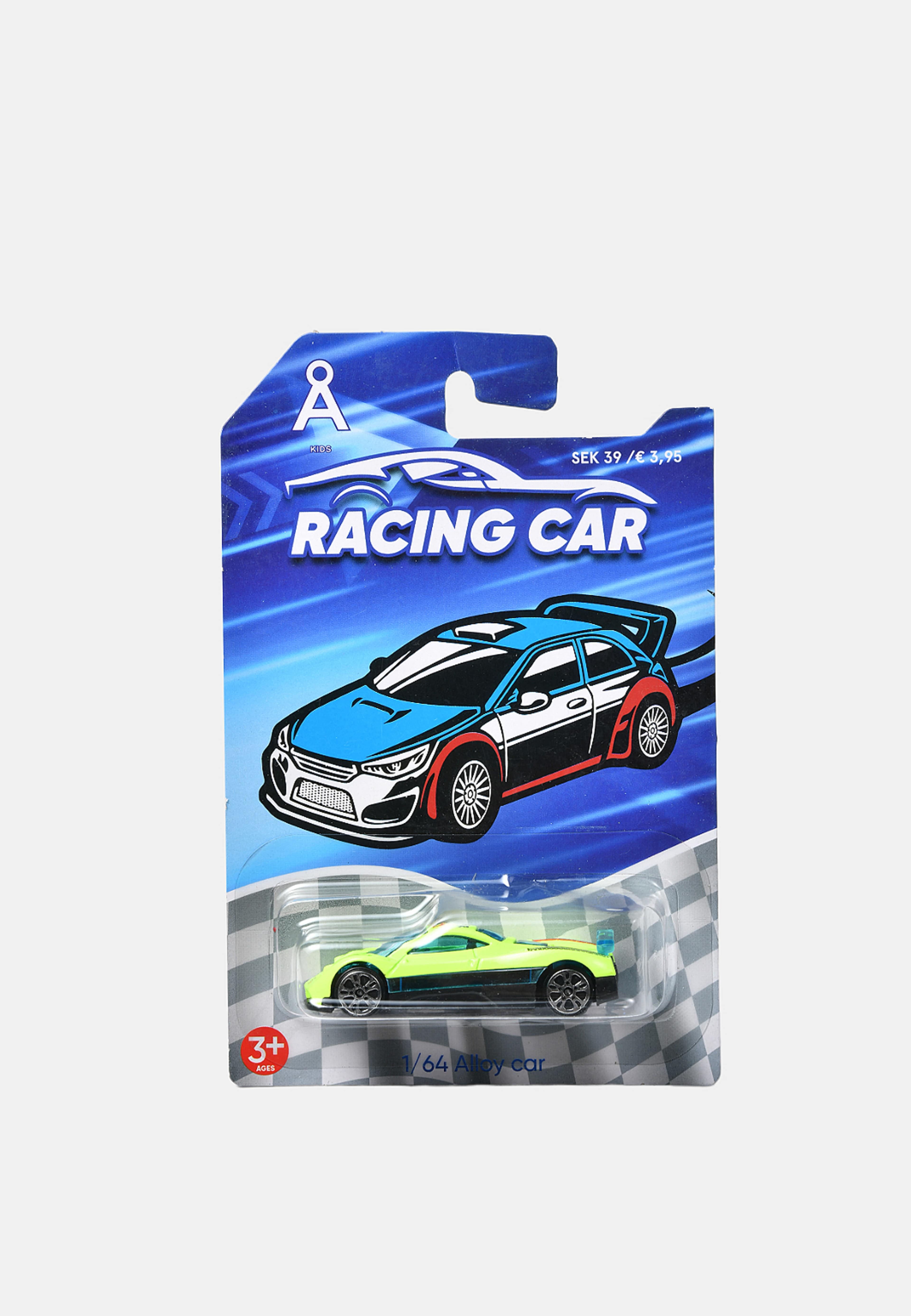 Racerbil 1:64, från Å KIDS, i färgen Light Green. Klicka för att öppna bilden i stort format