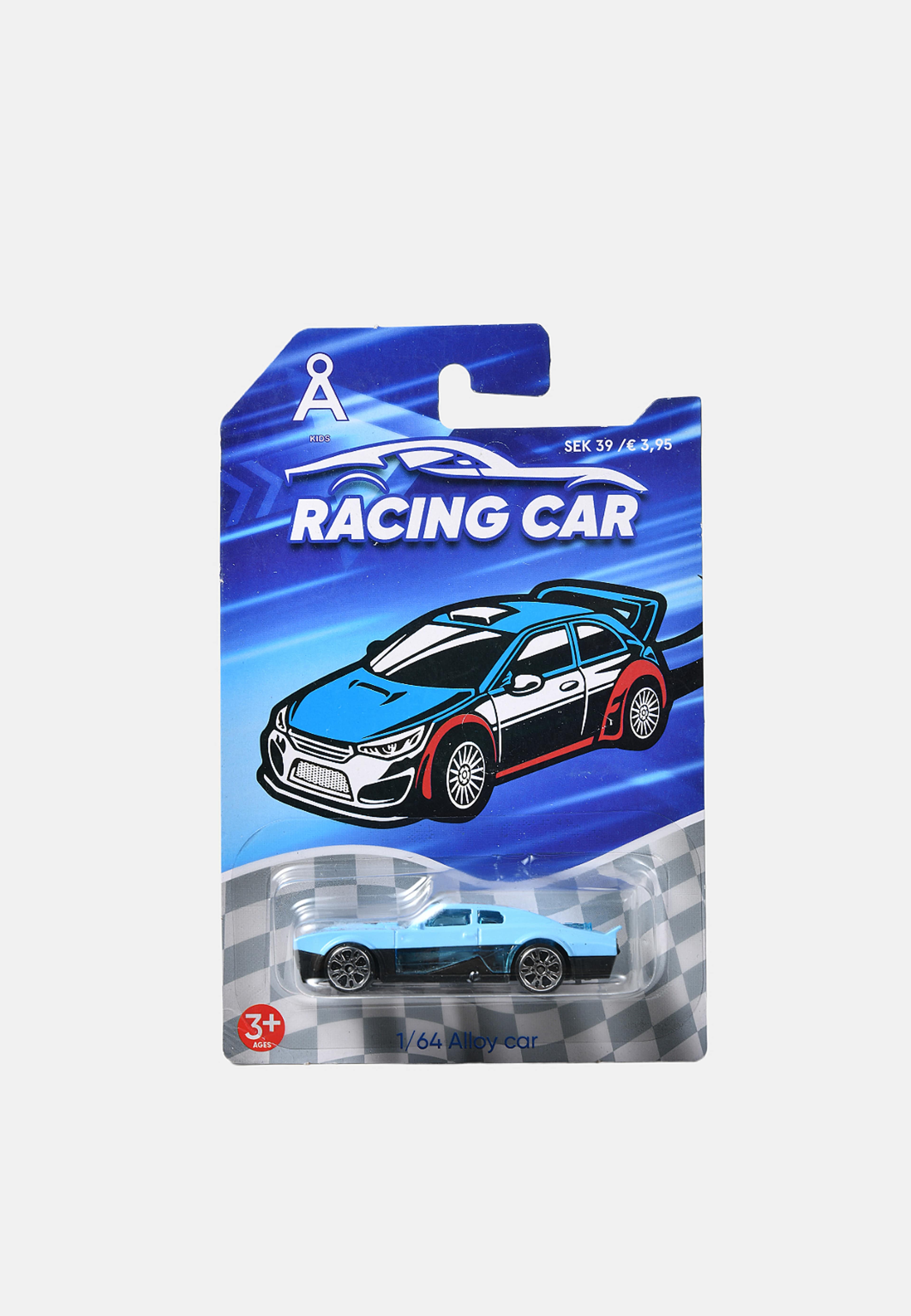 Racerbil 1:64, från Å KIDS, i färgen Light Blue. Klicka för att öppna bilden i stort format