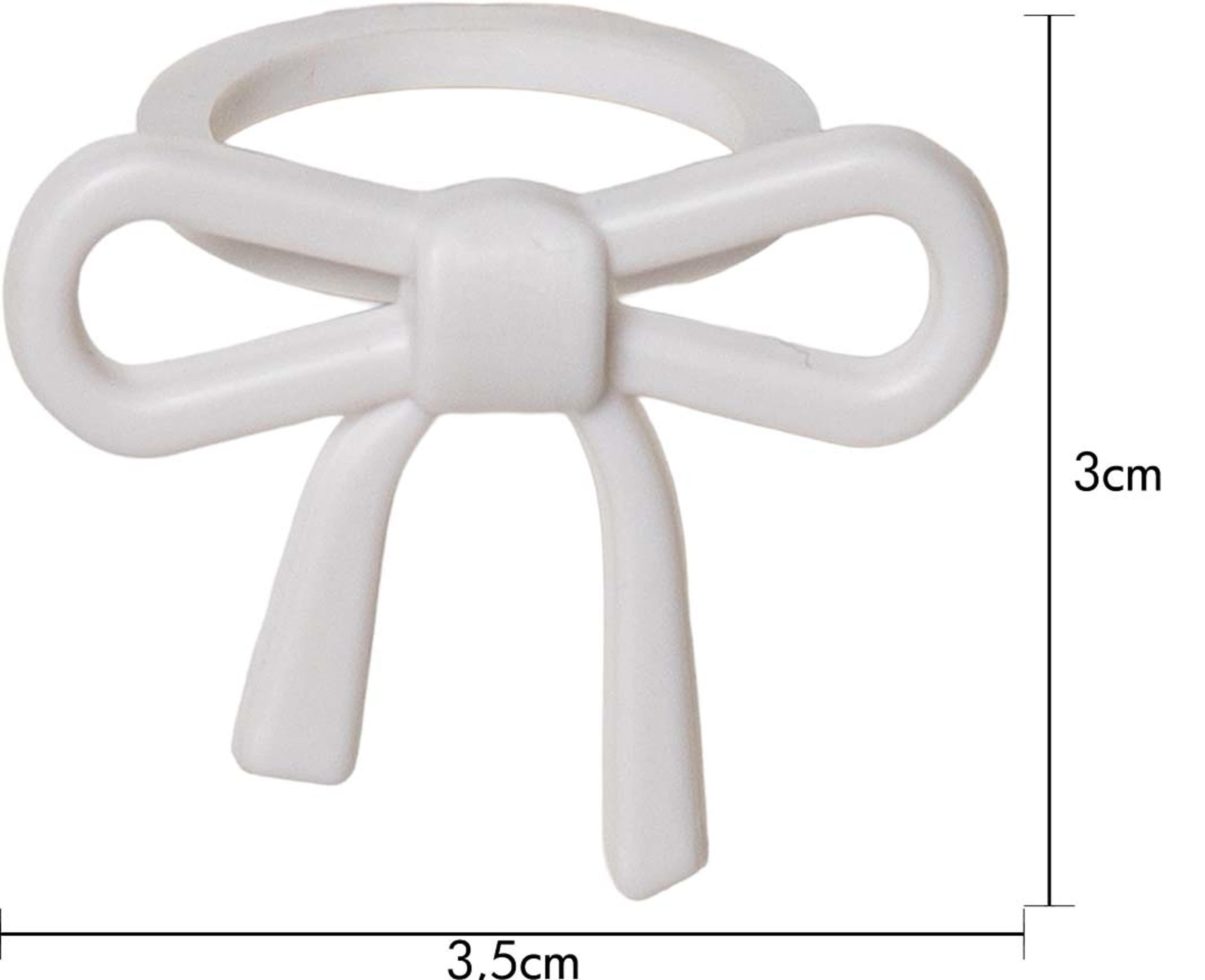 Ljusmanschett 7-pack Accessorize Vit rosett, från Star trading, i färgen White. Klicka för att öppna bilden i stort format