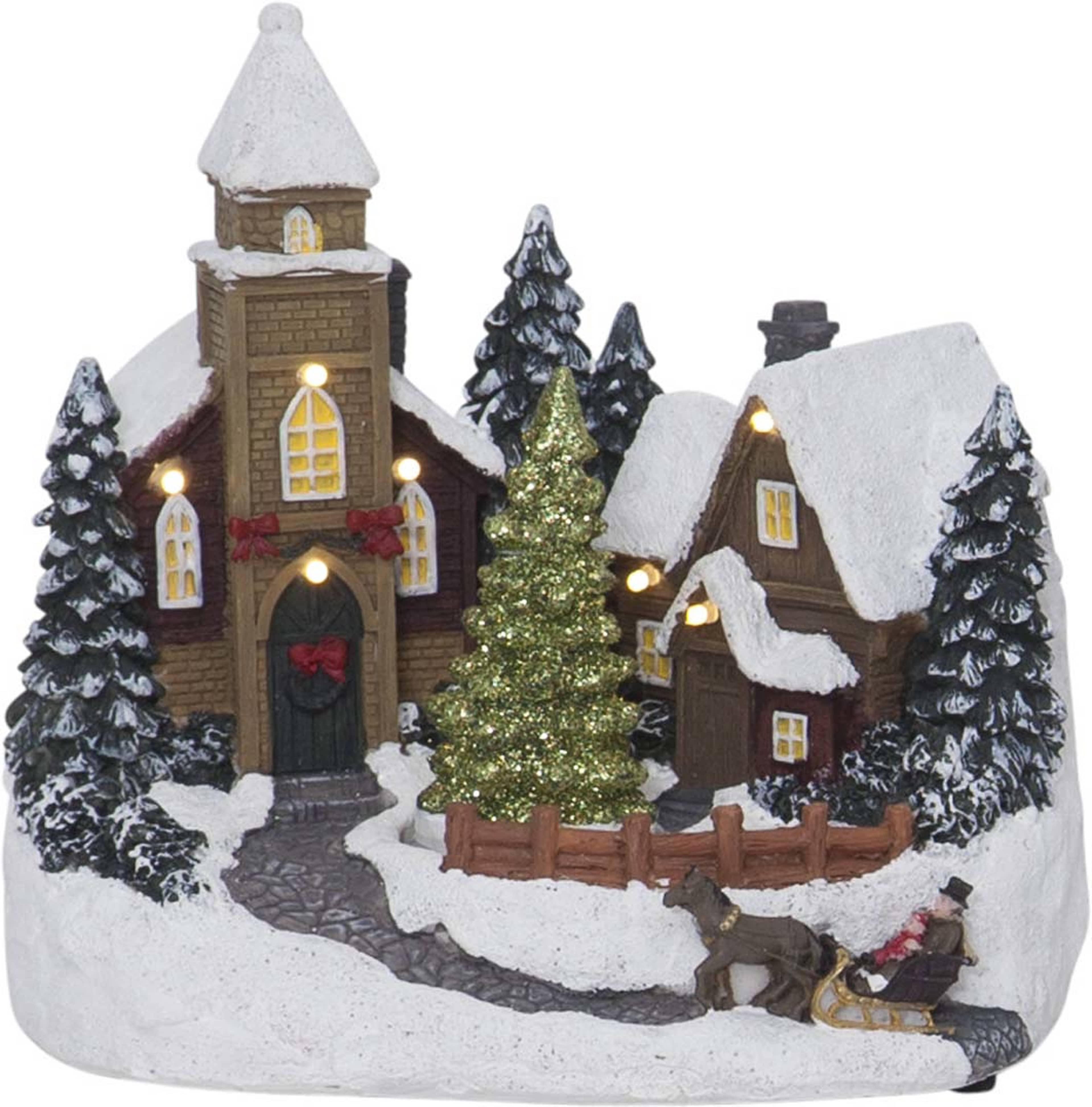 Inomhusdekoration Churchville Multi kyrka, från Star trading, i färgen Multi. Klicka för att öppna bilden i stort format