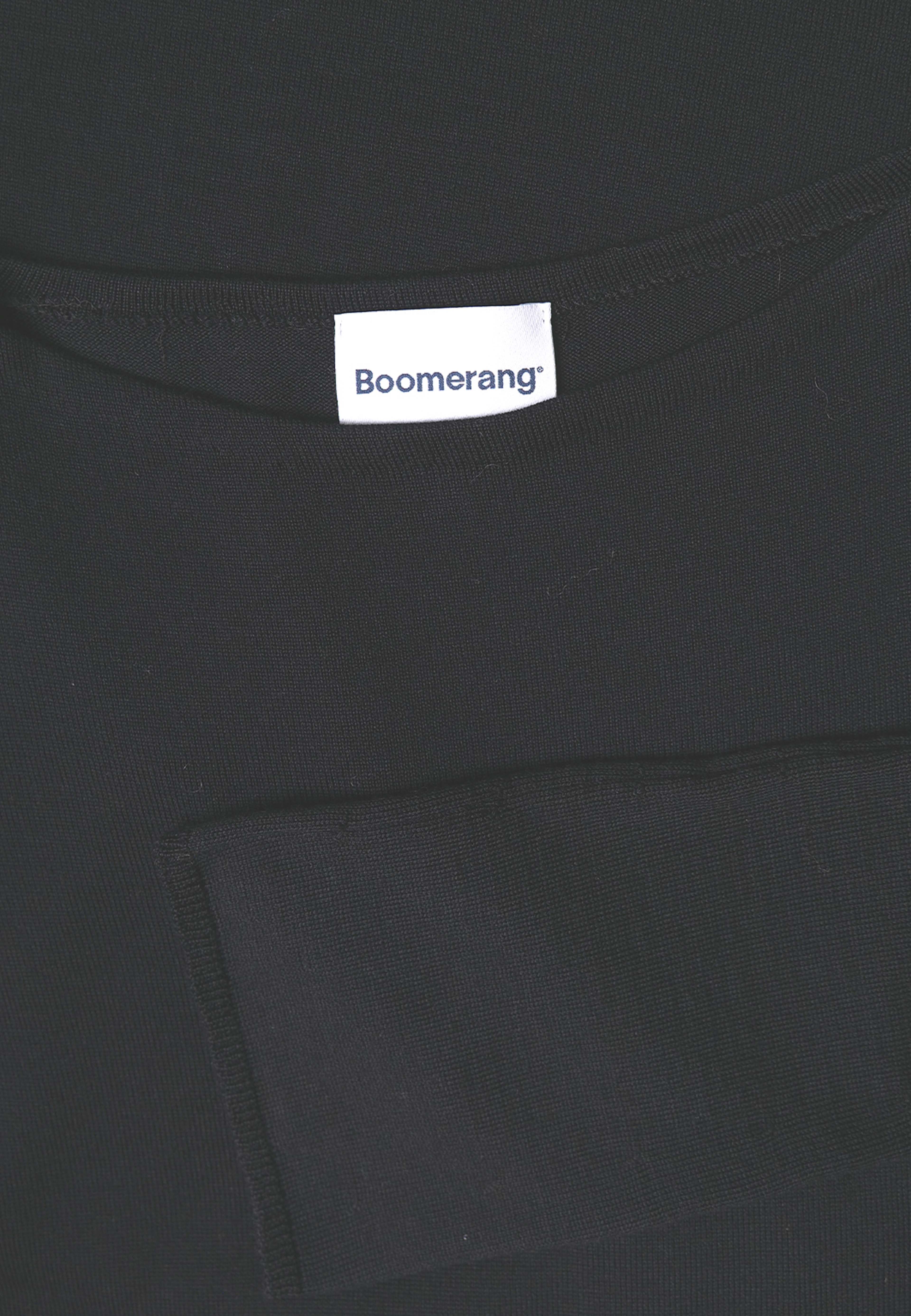 Duvholmen Merinoklänning, från Boomerang, i färgen Black. Klicka för att öppna bilden i stort format