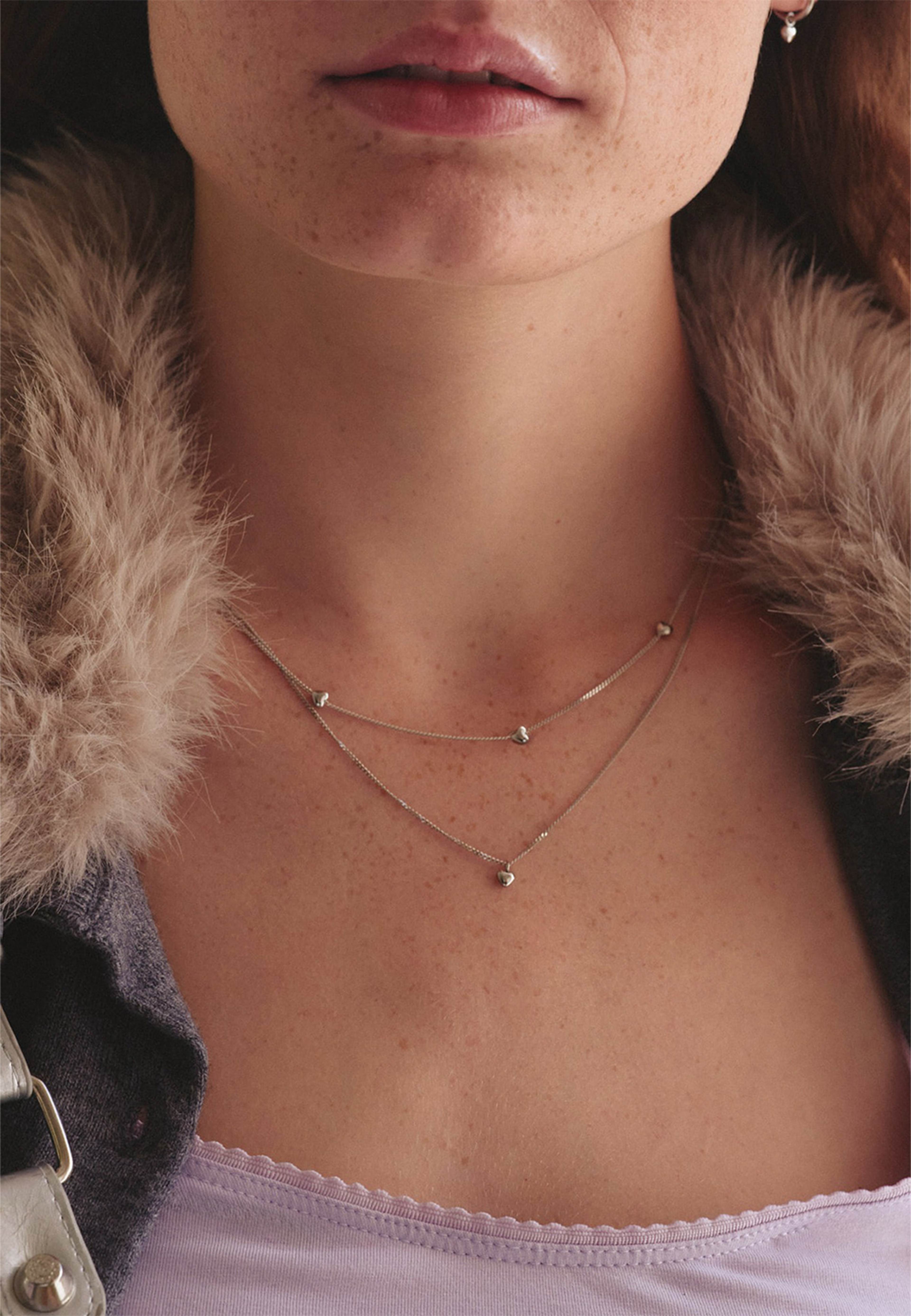 Barley Petite Necklace Silver, från Edblad, i färgen Silver. Klicka för att öppna bilden i stort format