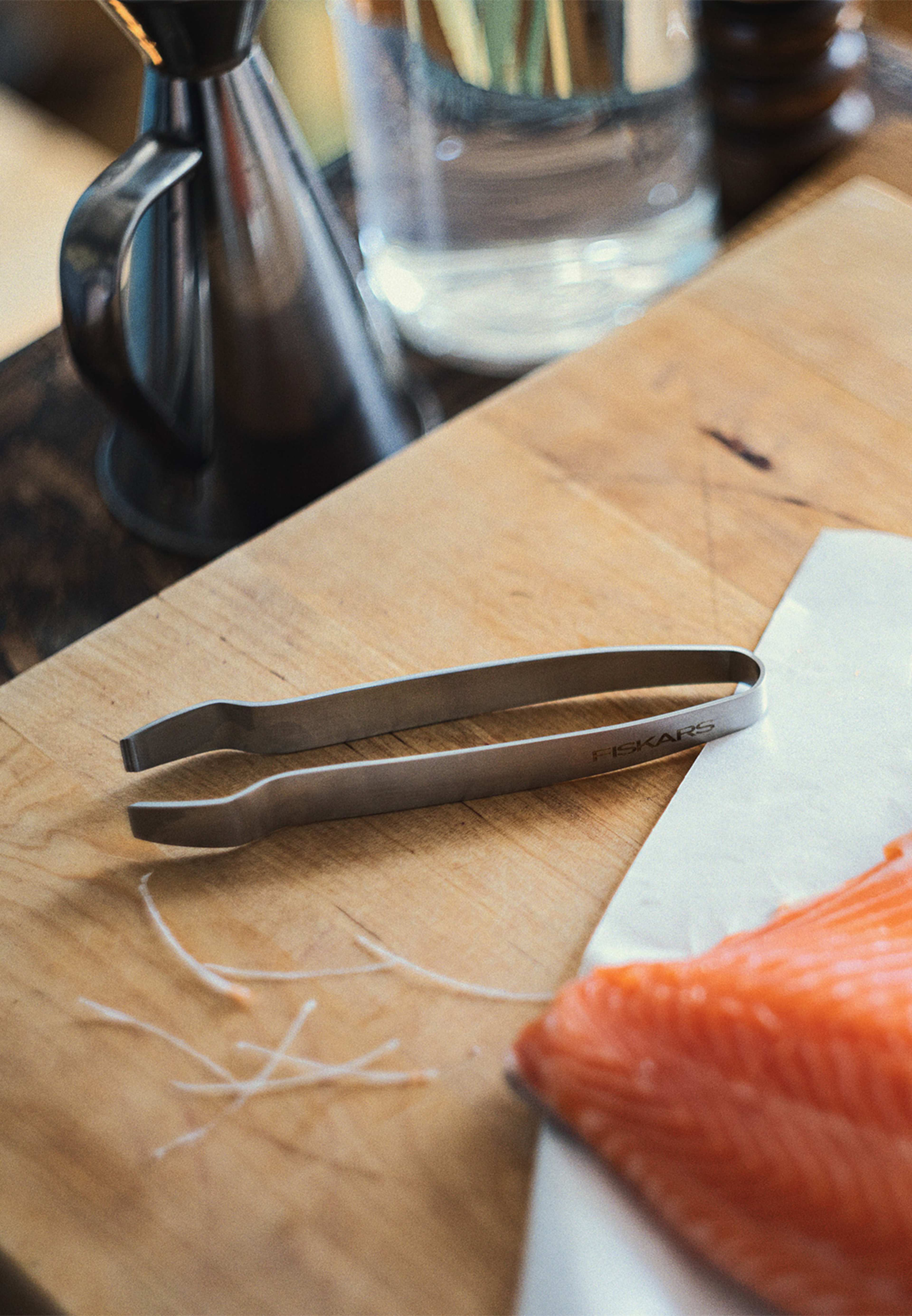 Fiskpincett FF, från Fiskars, i färgen Silver. Klicka för att öppna bilden i stort format