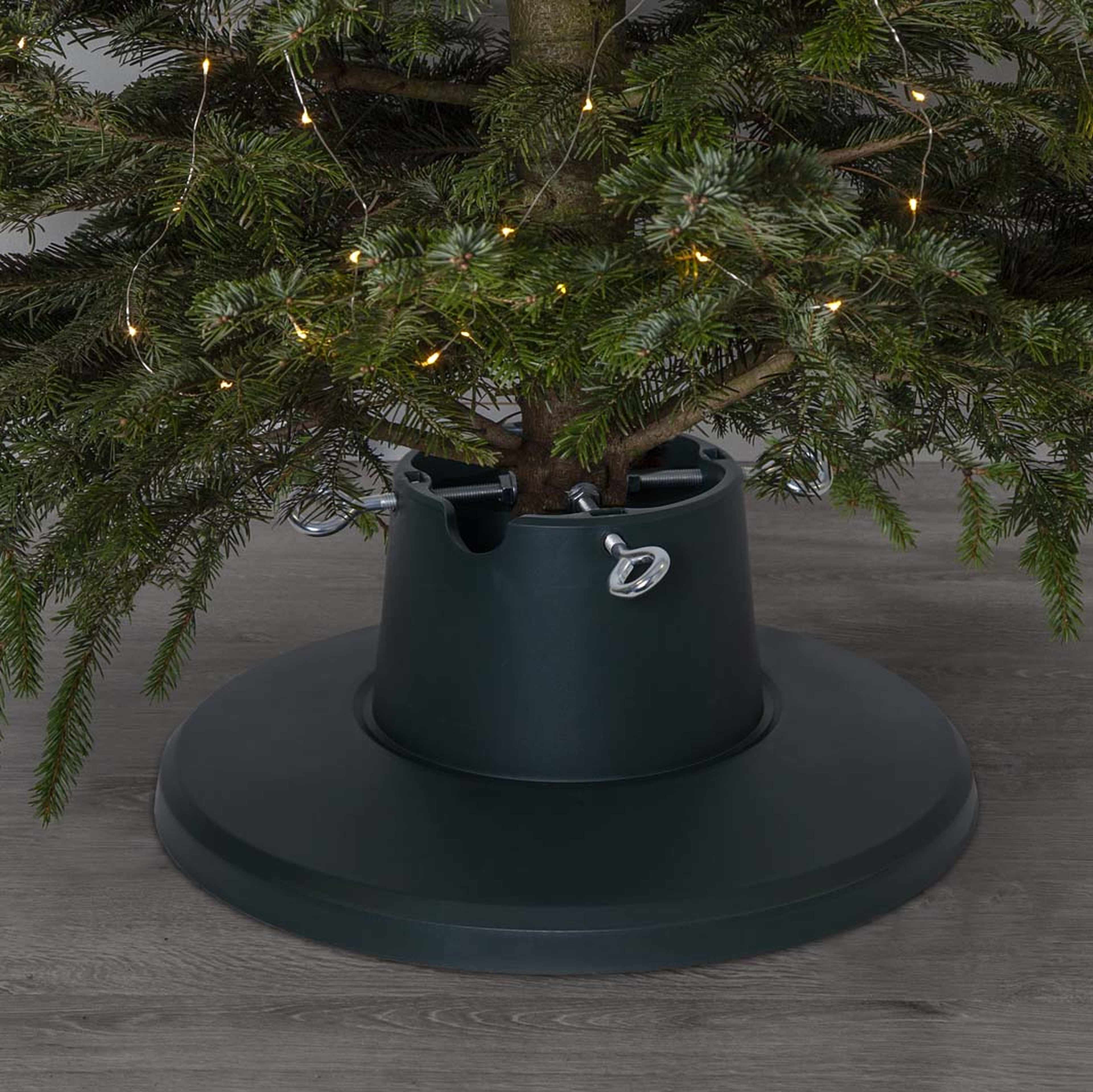 Julgransfot Granig Grön plast 38x16 cm, från Star trading, i färgen Green. Klicka för att öppna bilden i stort format
