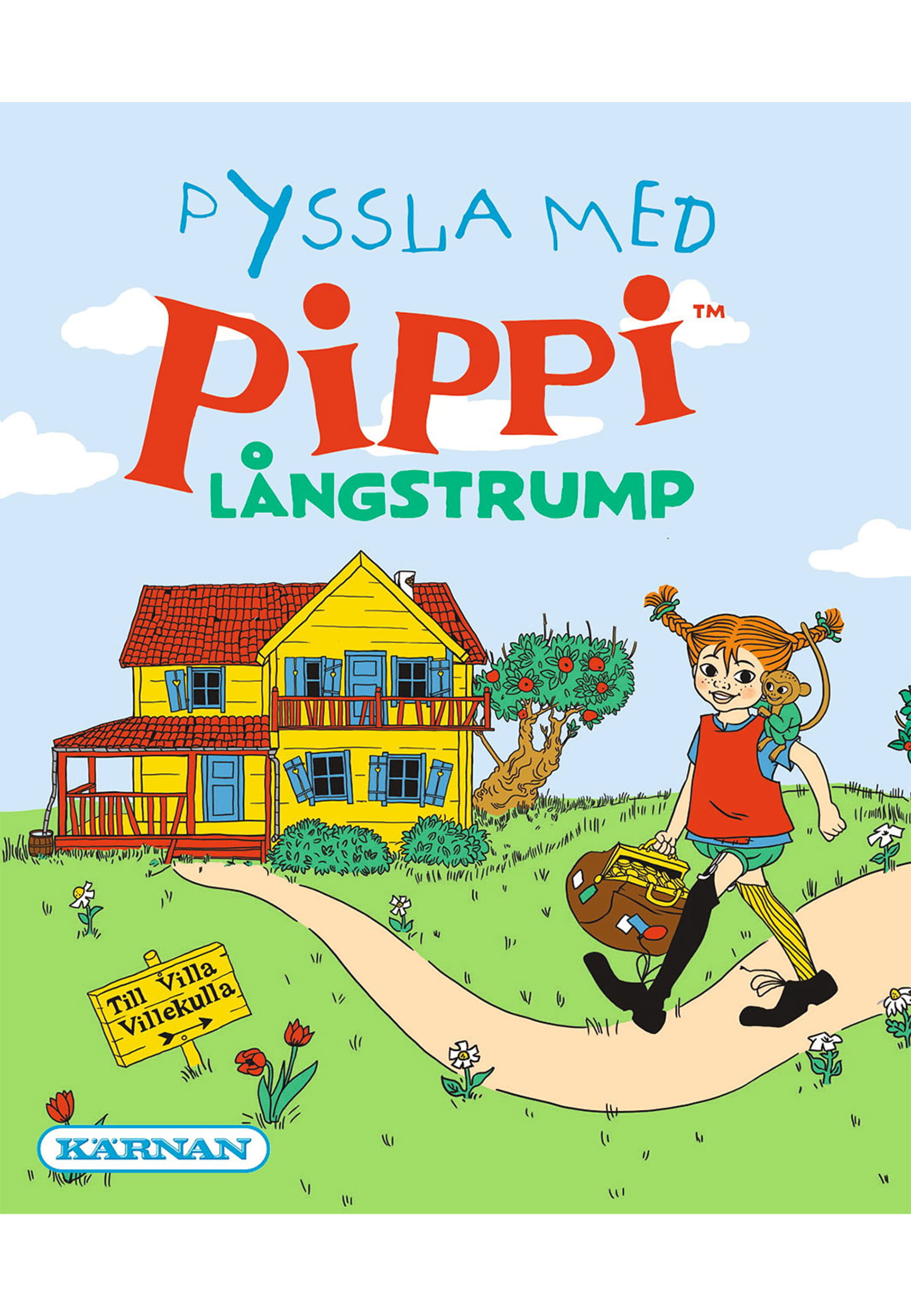 PYSSLA MED PIPPI LÅNGSTRUMP MINIBÖCKER, 4 Olika, från KÄRNAN. Klicka för att öppna bilden i stort format