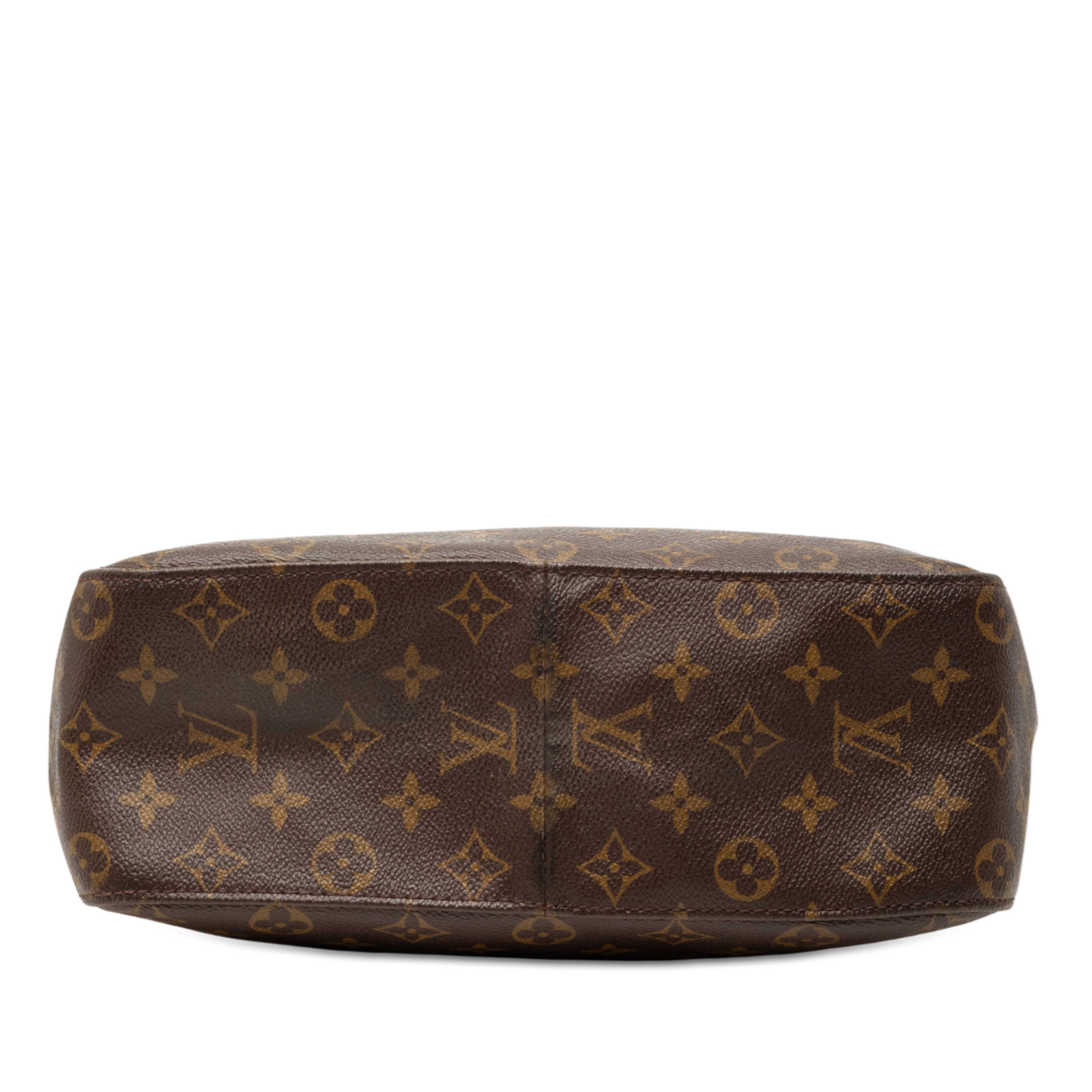 Louis Vuitton Monogram Looping Gm, från Luxclusif, i färgen brown. Klicka för att öppna bilden i stort format
