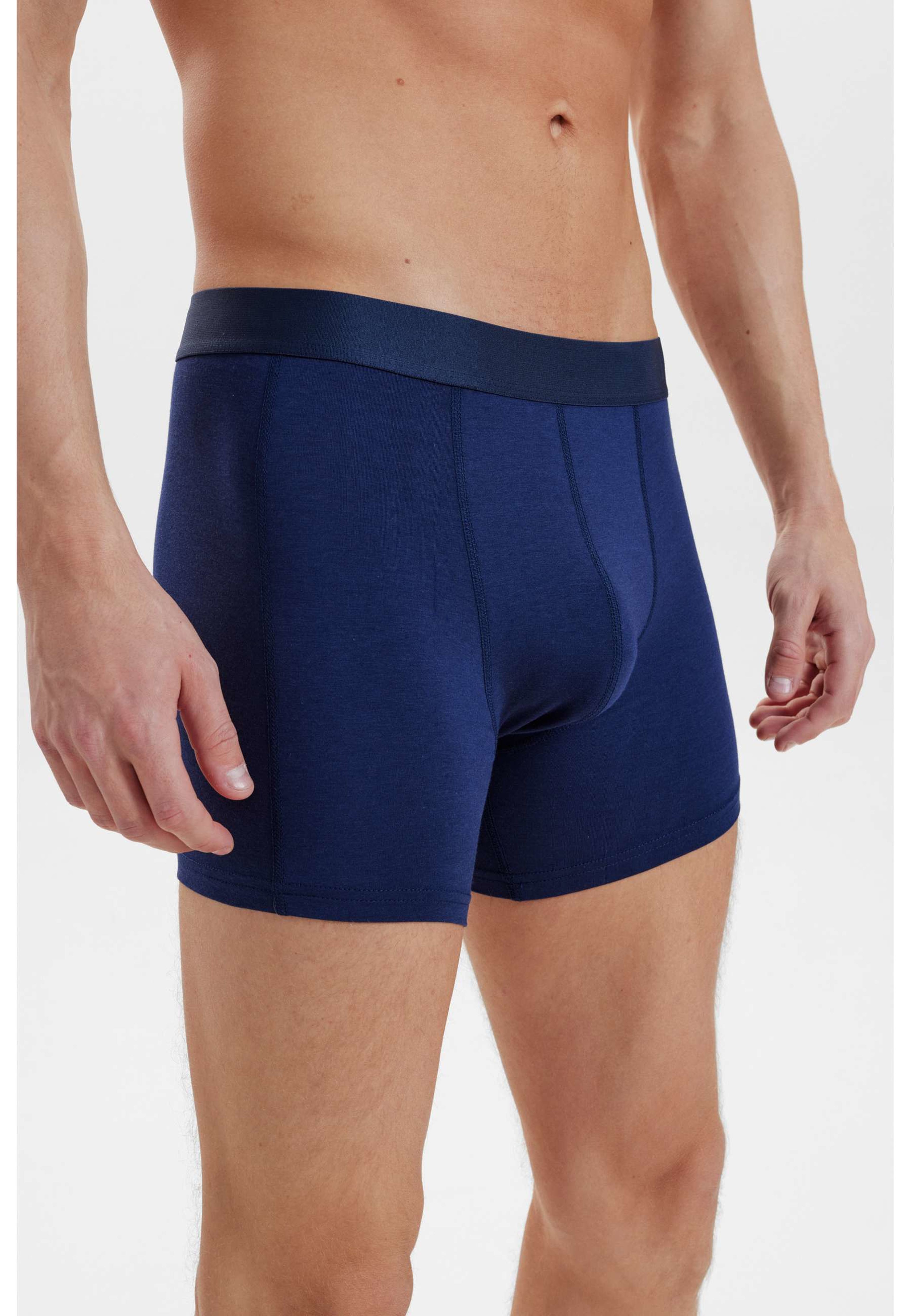 Bambu, Boxers (extra Längd), 3-pack, Svart