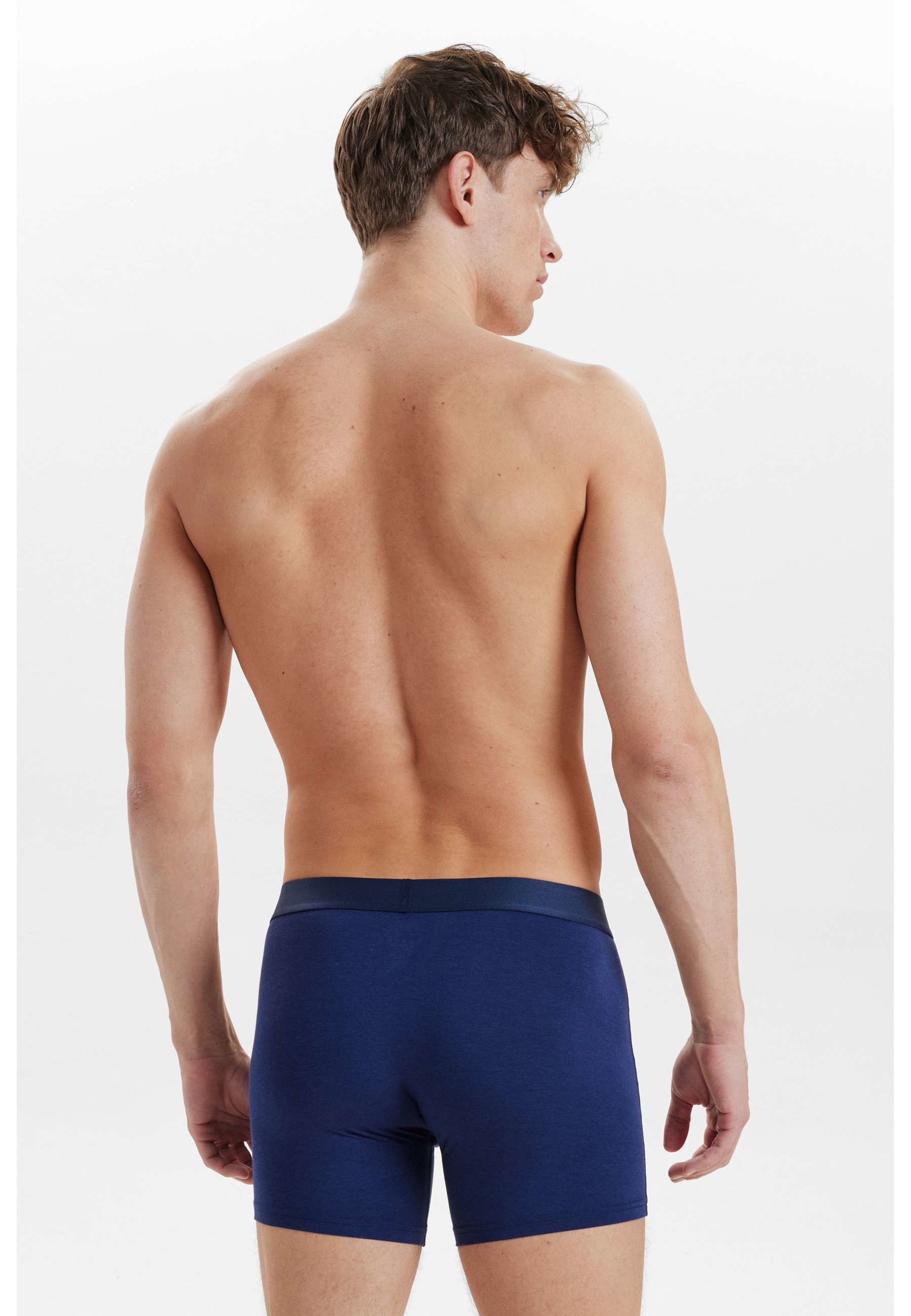 Bambu, Boxers (extra Längd), 3-pack, Svart