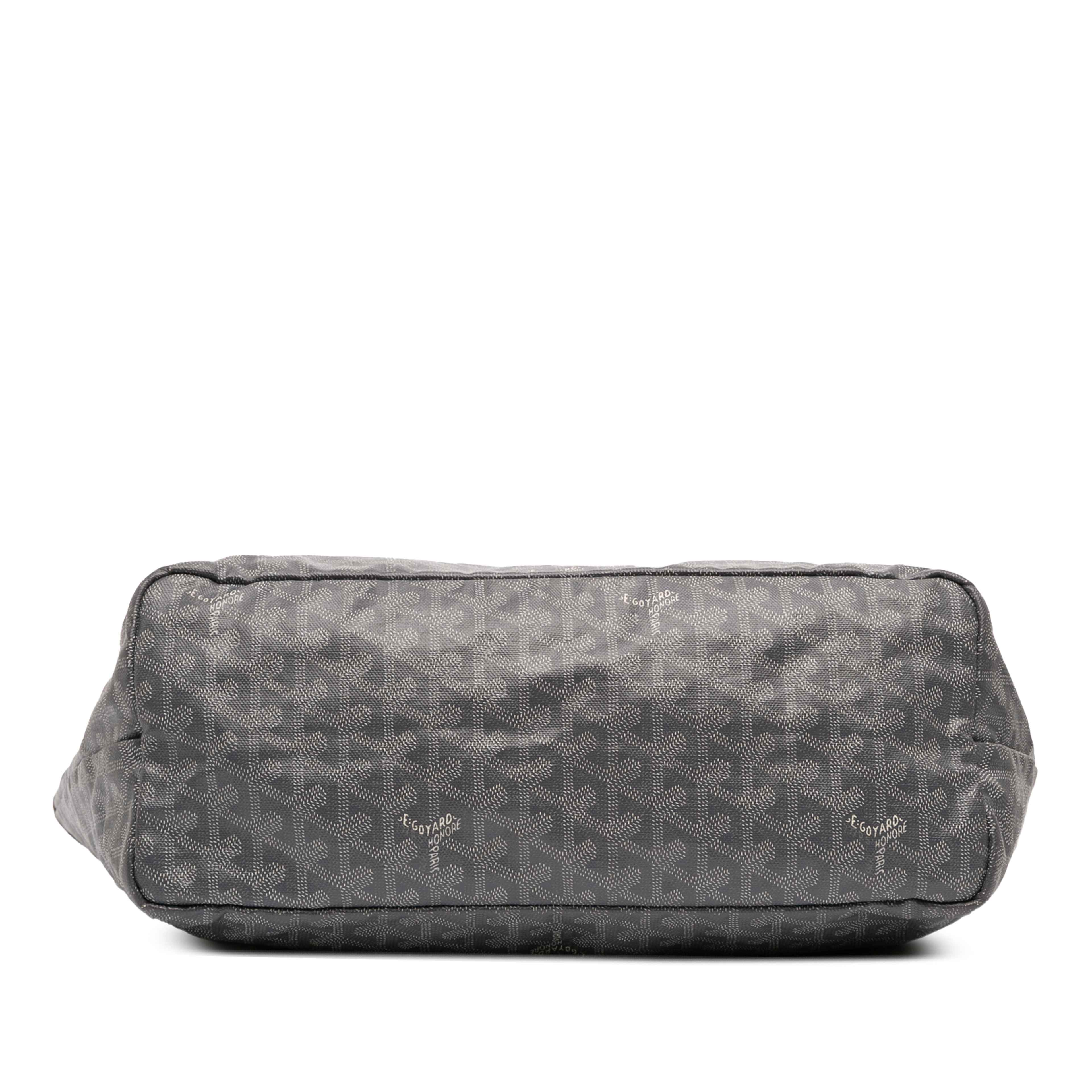 Goyard Goyardine Saint Louis Pm, från Luxclusif, i färgen gray. Klicka för att öppna bilden i stort format