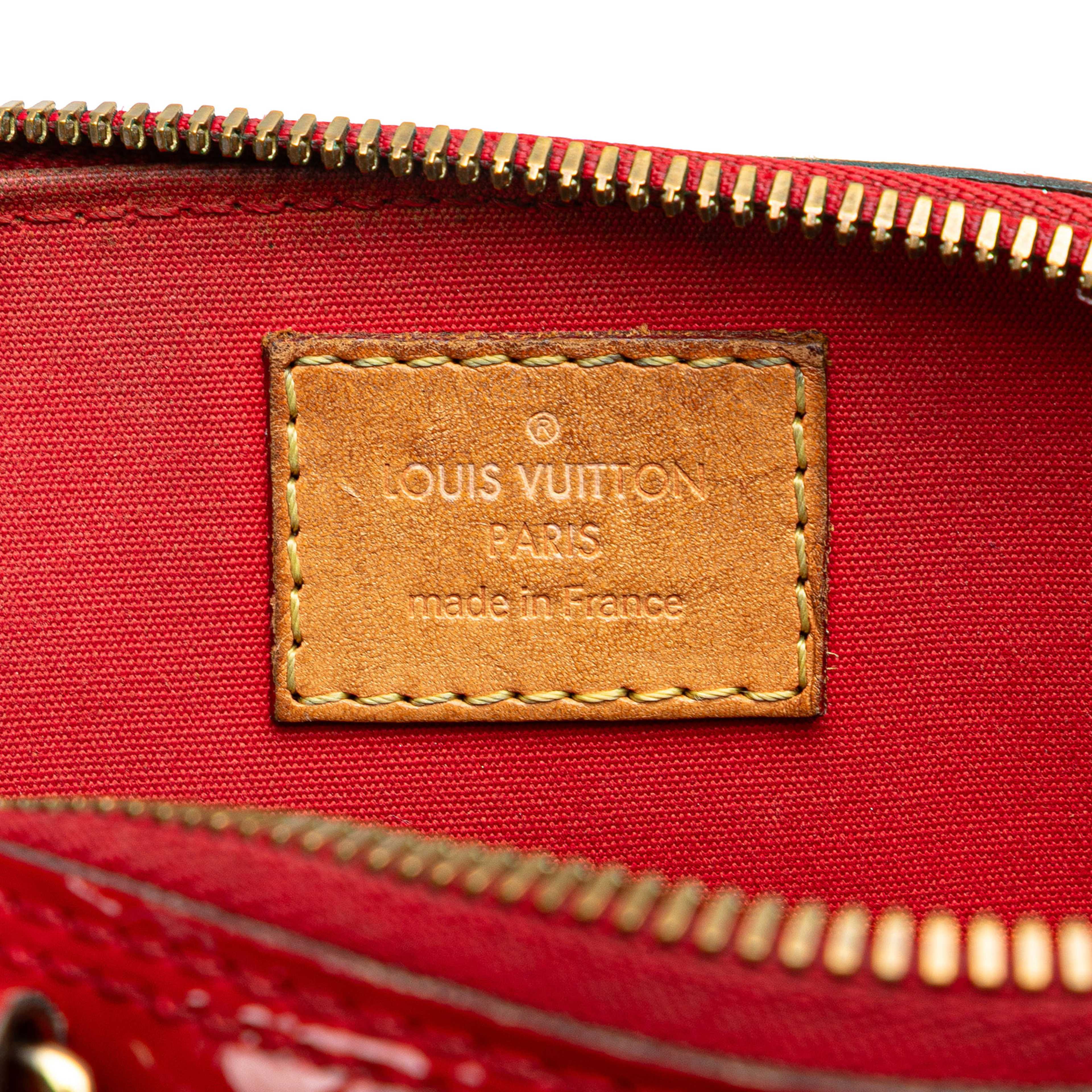 Louis Vuitton Monogram Vernis Alma Bb