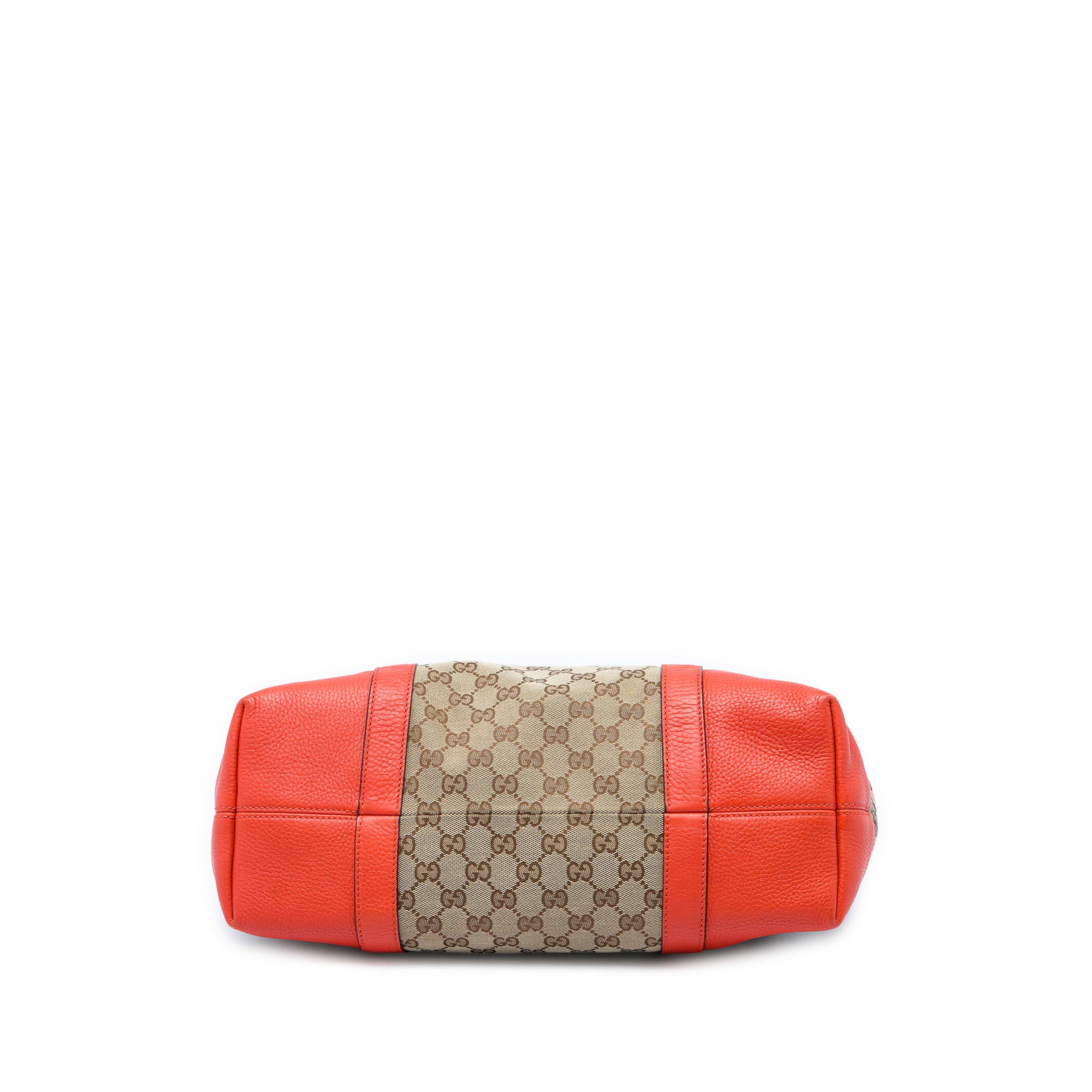 Gucci Gg Canvas Miss Gg Tote, från Luxclusif, i färgen beige. Klicka för att öppna bilden i stort format