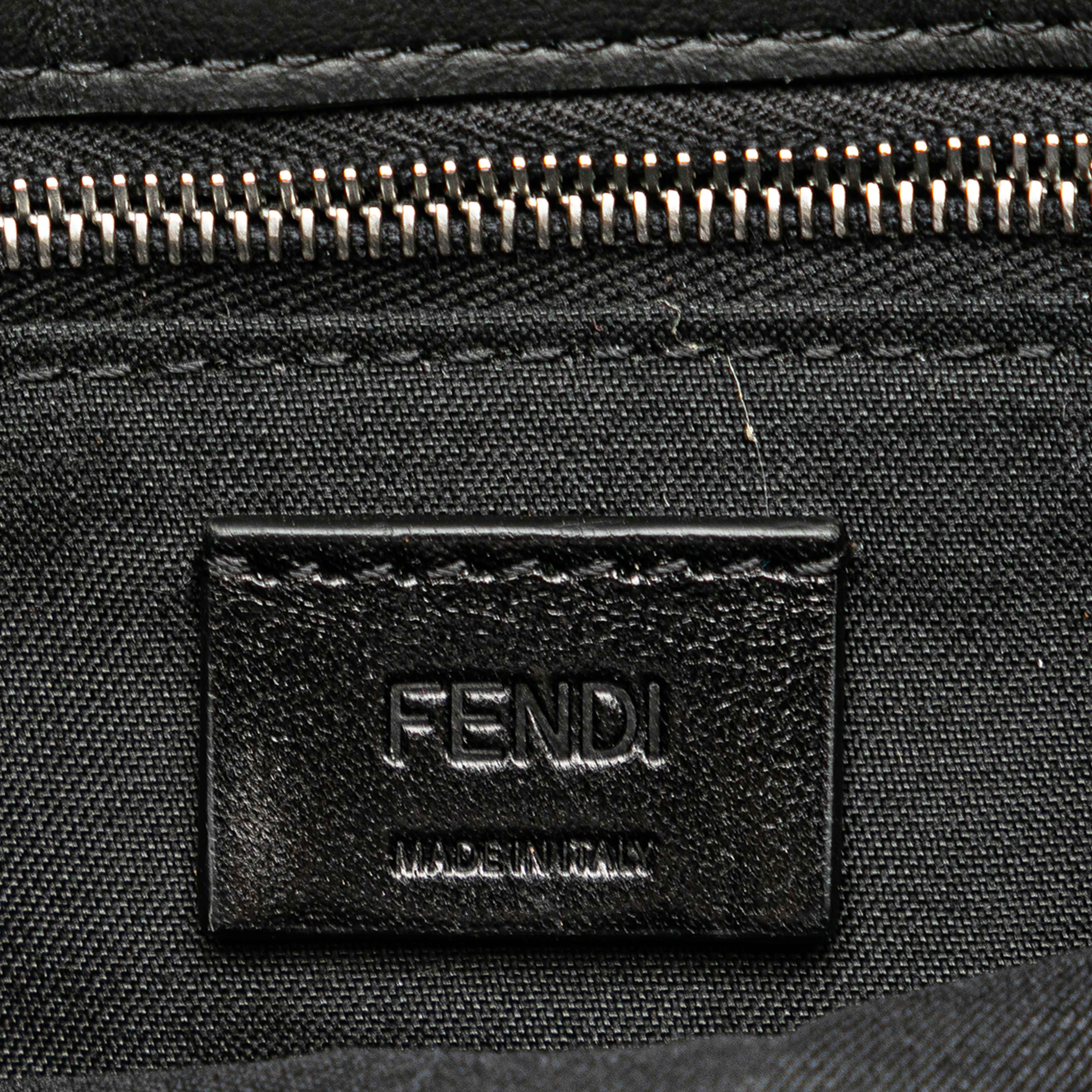 Fendi Zucca Canvas Convertible Belt Bag