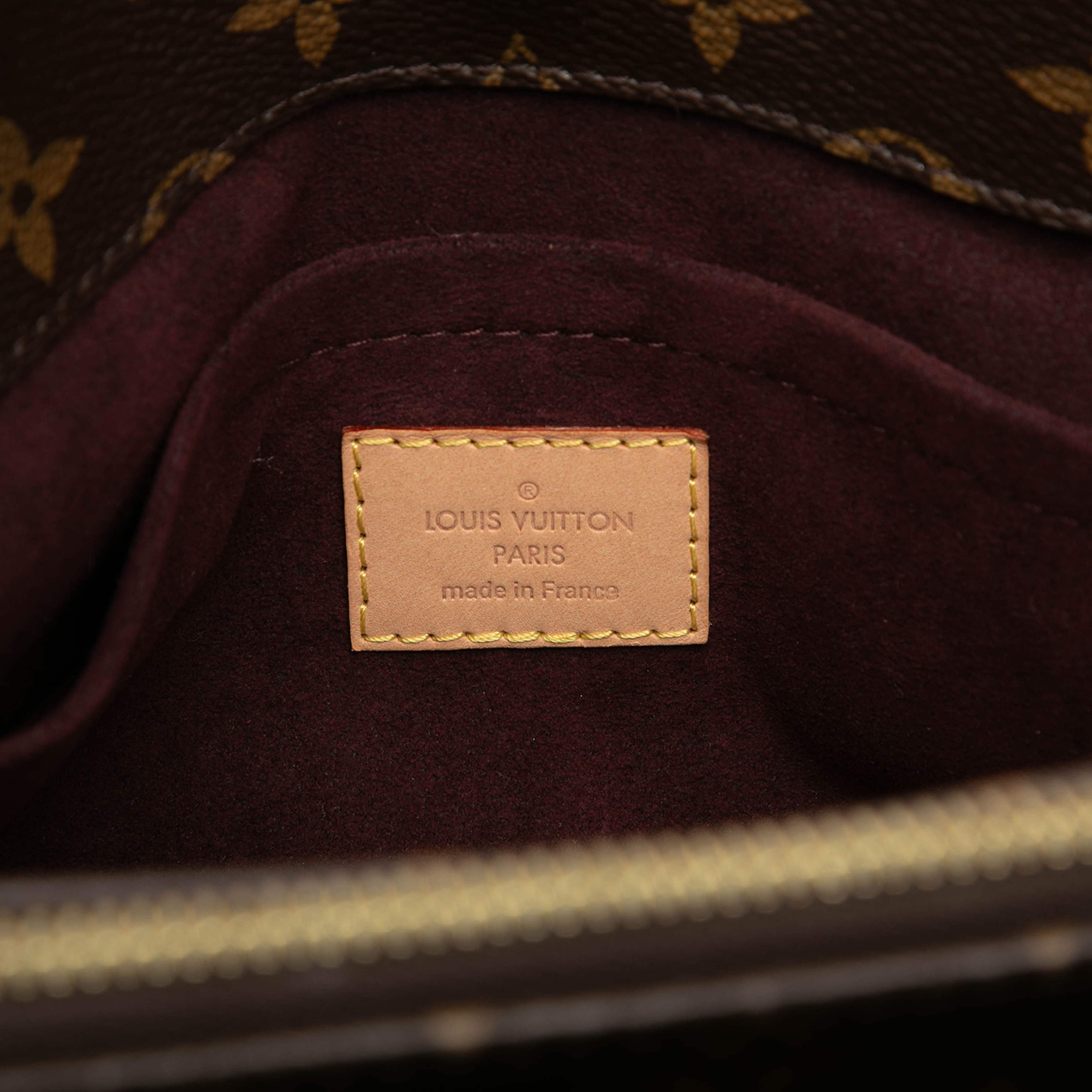 Louis Vuitton Monogram Montaigne Mm, från Luxclusif, i färgen brun. Klicka för att öppna bilden i stort format