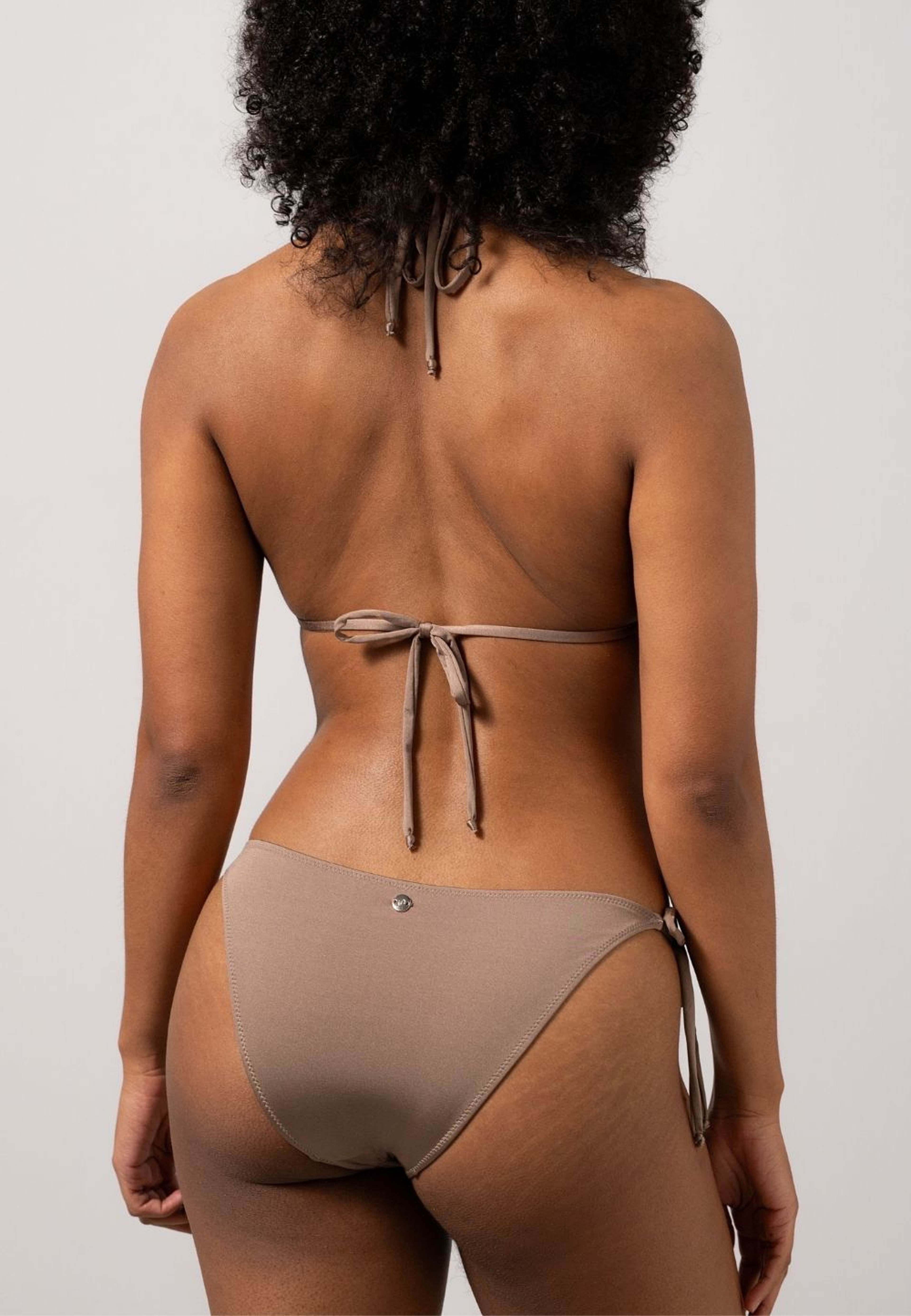 Strappy Triangle Bikini Top