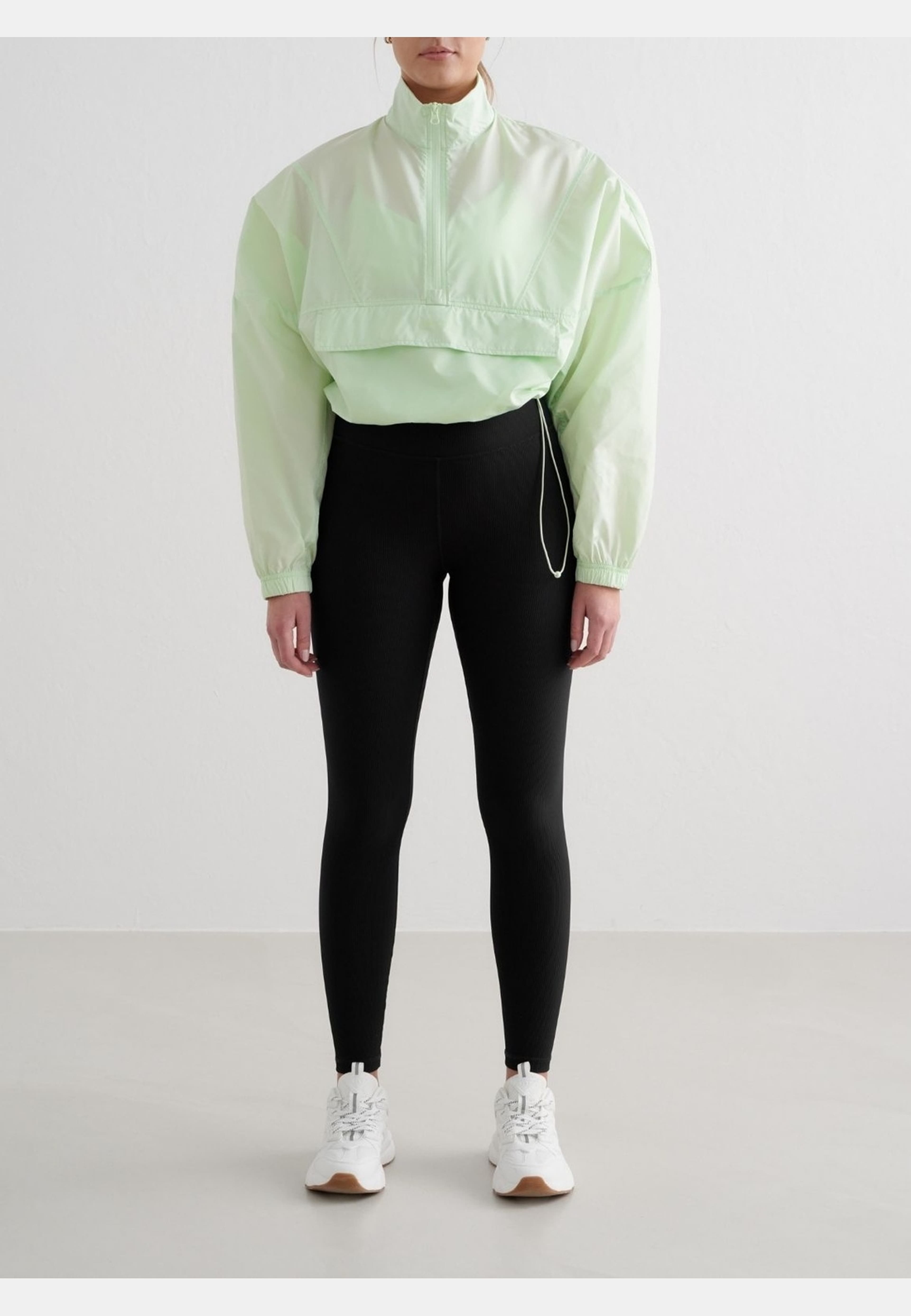 Spearmint Balance Blocked Windstopper Jacket