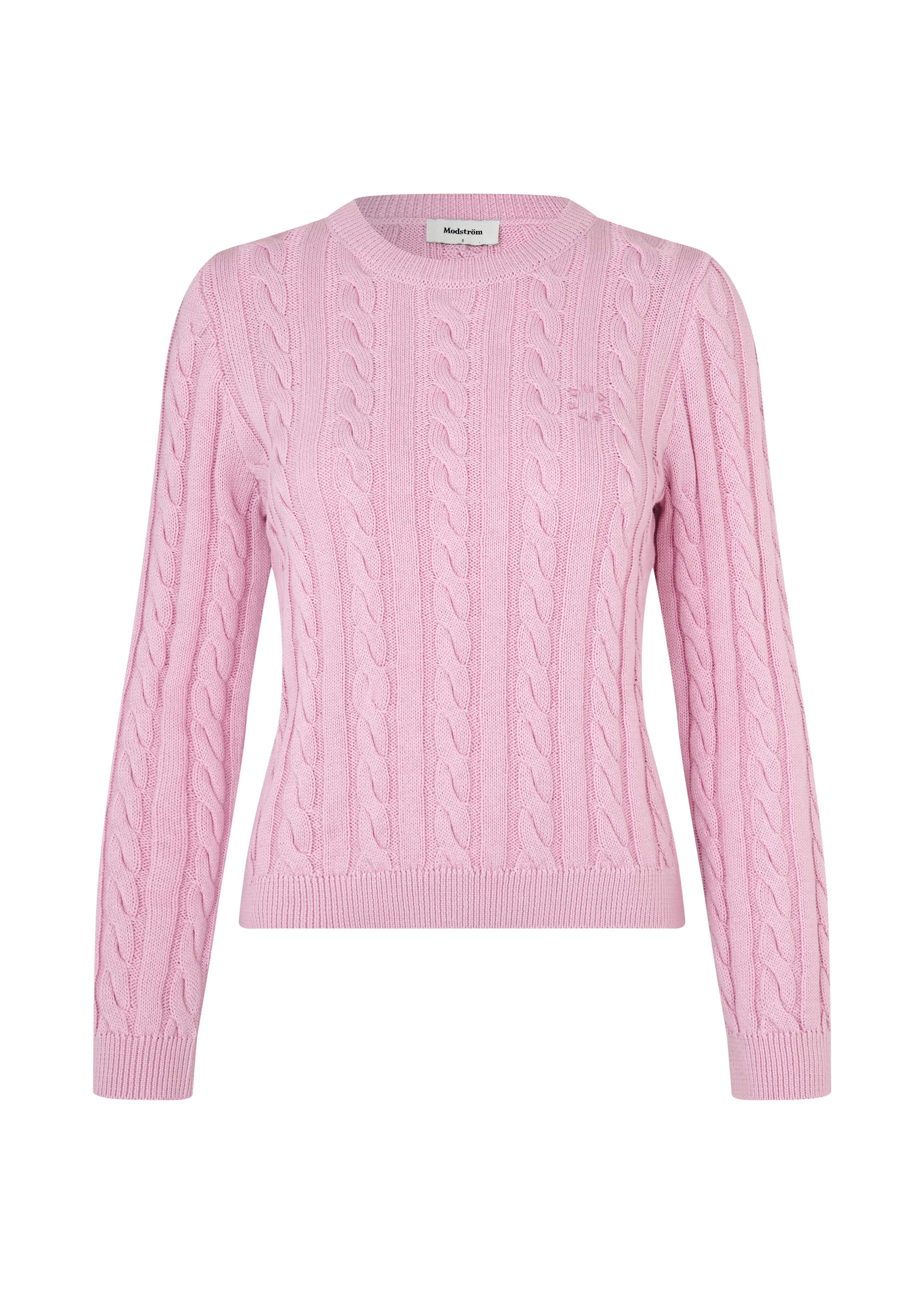 Sabremd O-neck, från Modström, i färgen fragrant lilac. Klicka för att öppna bilden i stort format