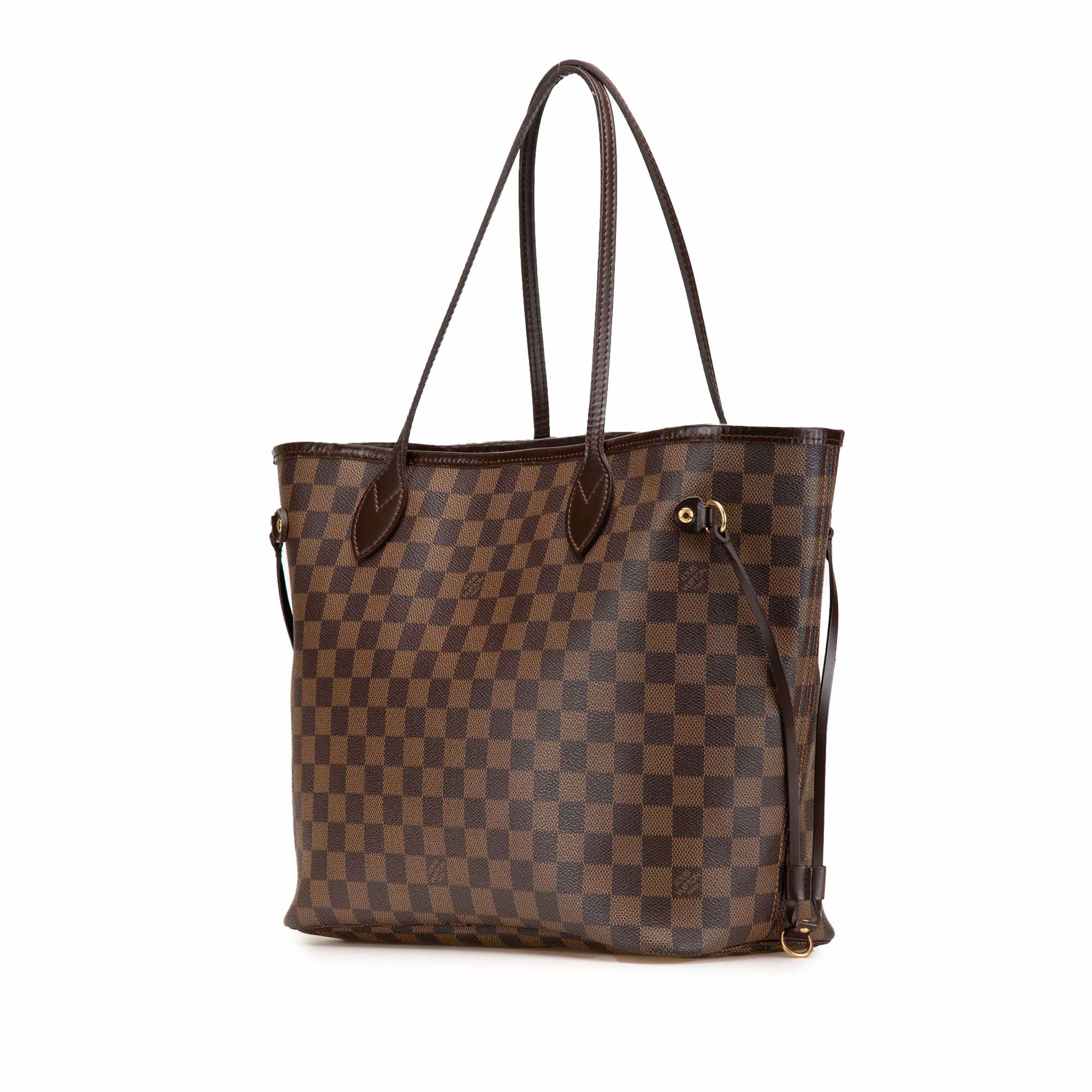 Louis Vuitton Damier Ebene Neverfull Mm