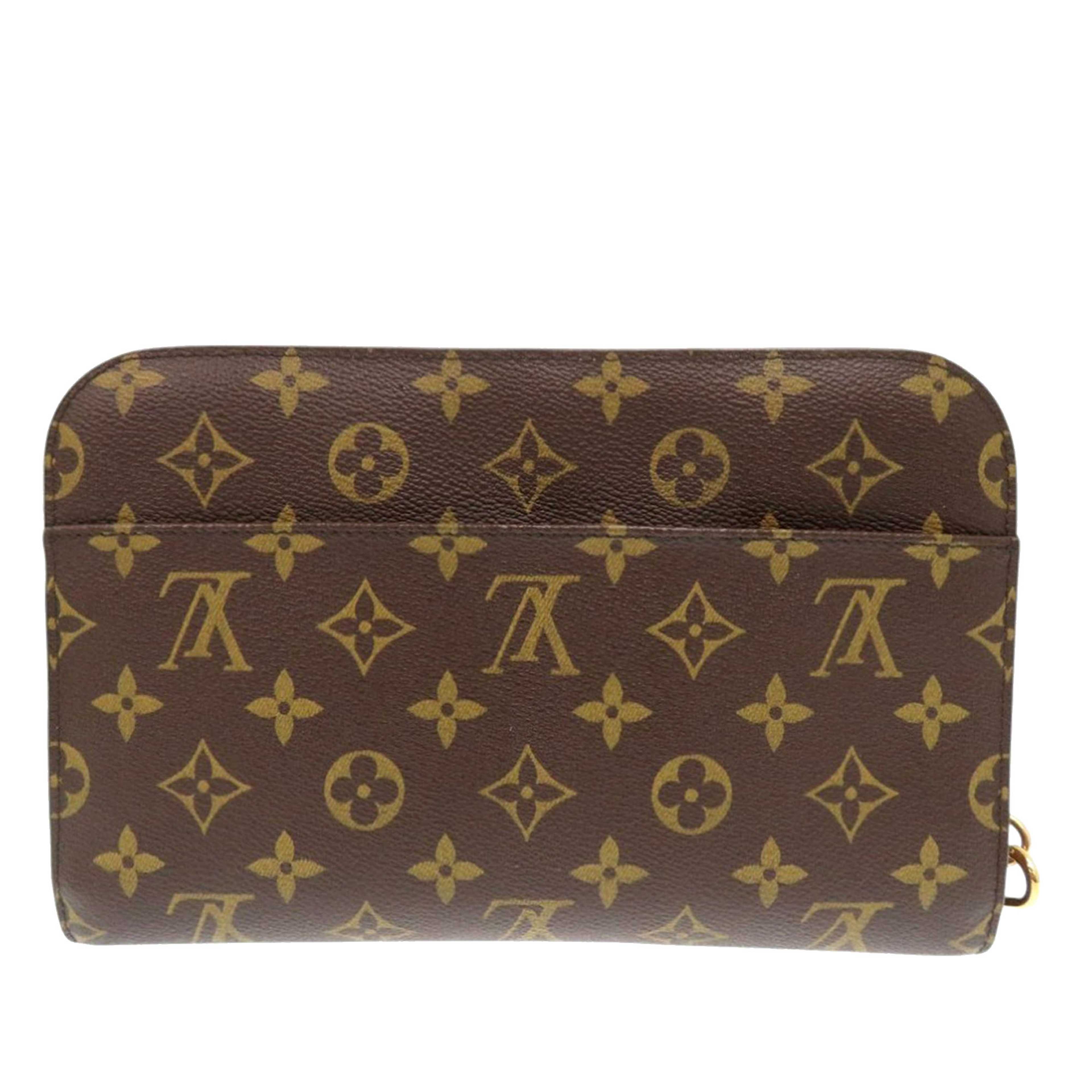 Louis Vuitton Monogram Orsay, från Luxclusif, i färgen brown. Klicka för att öppna bilden i stort format