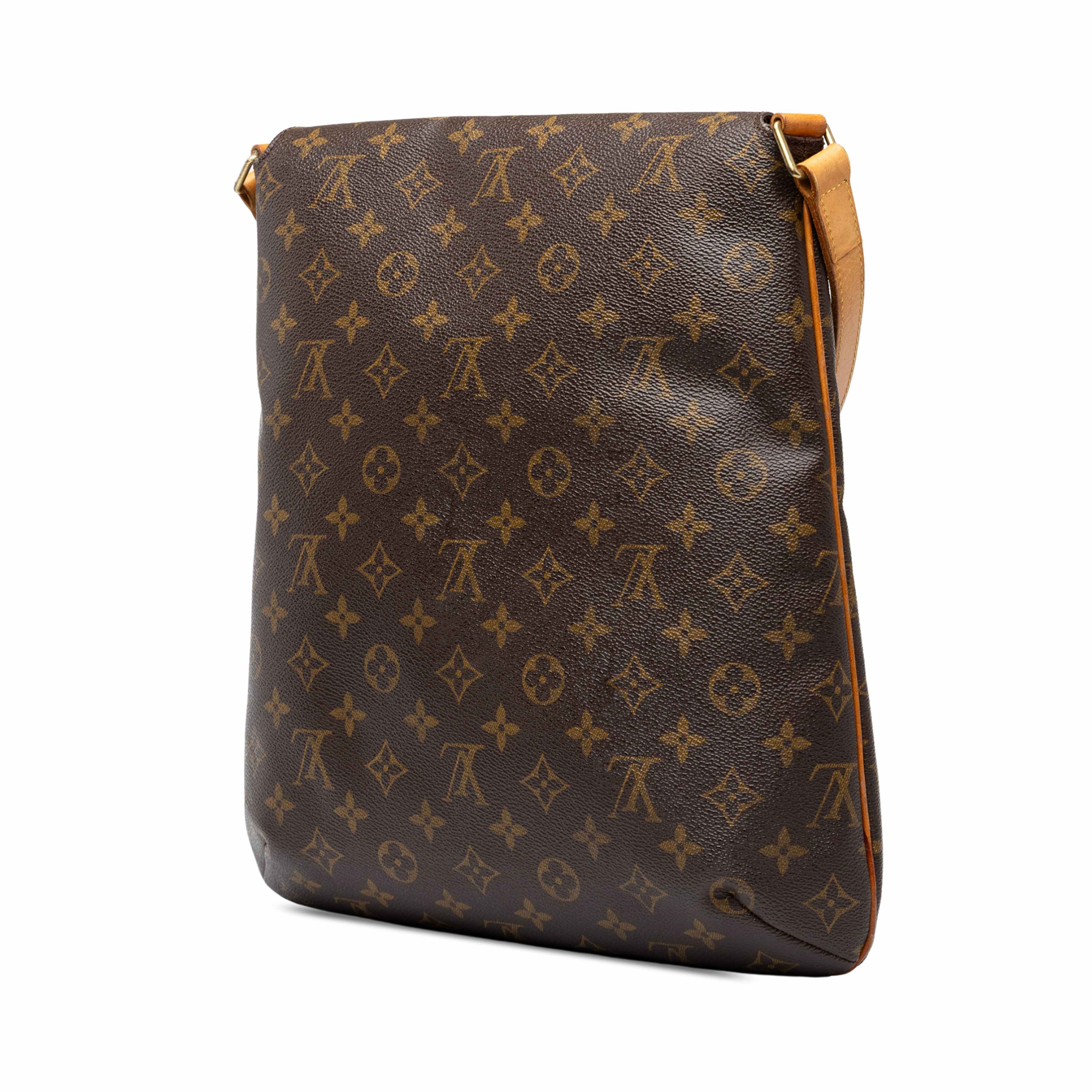 Louis Vuitton Monogram Musette Salsa Gm, från Luxclusif, i färgen brun. Klicka för att öppna bilden i stort format
