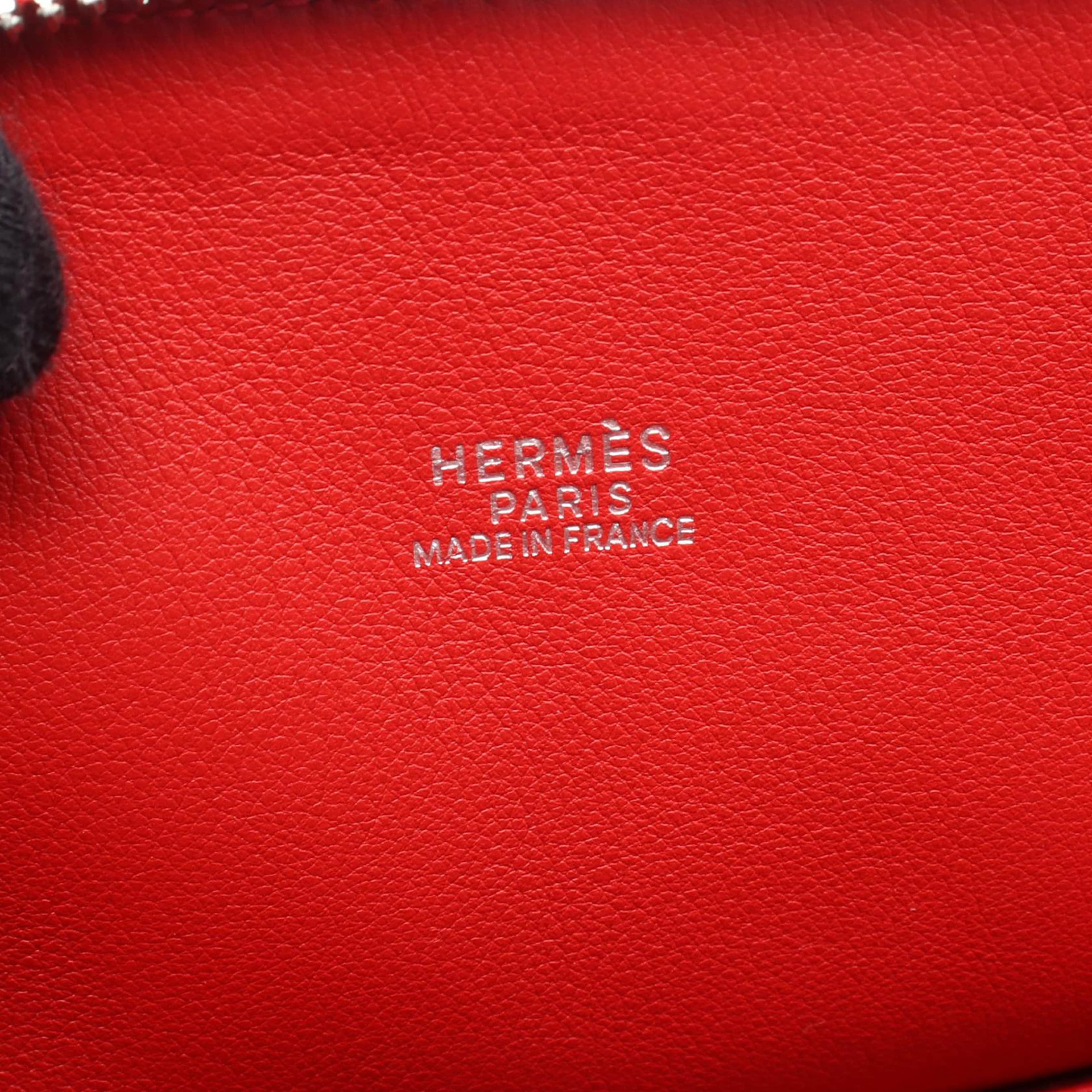 Hermès Swift Web Bolide 1923 30, från Luxclusif, i färgen red.