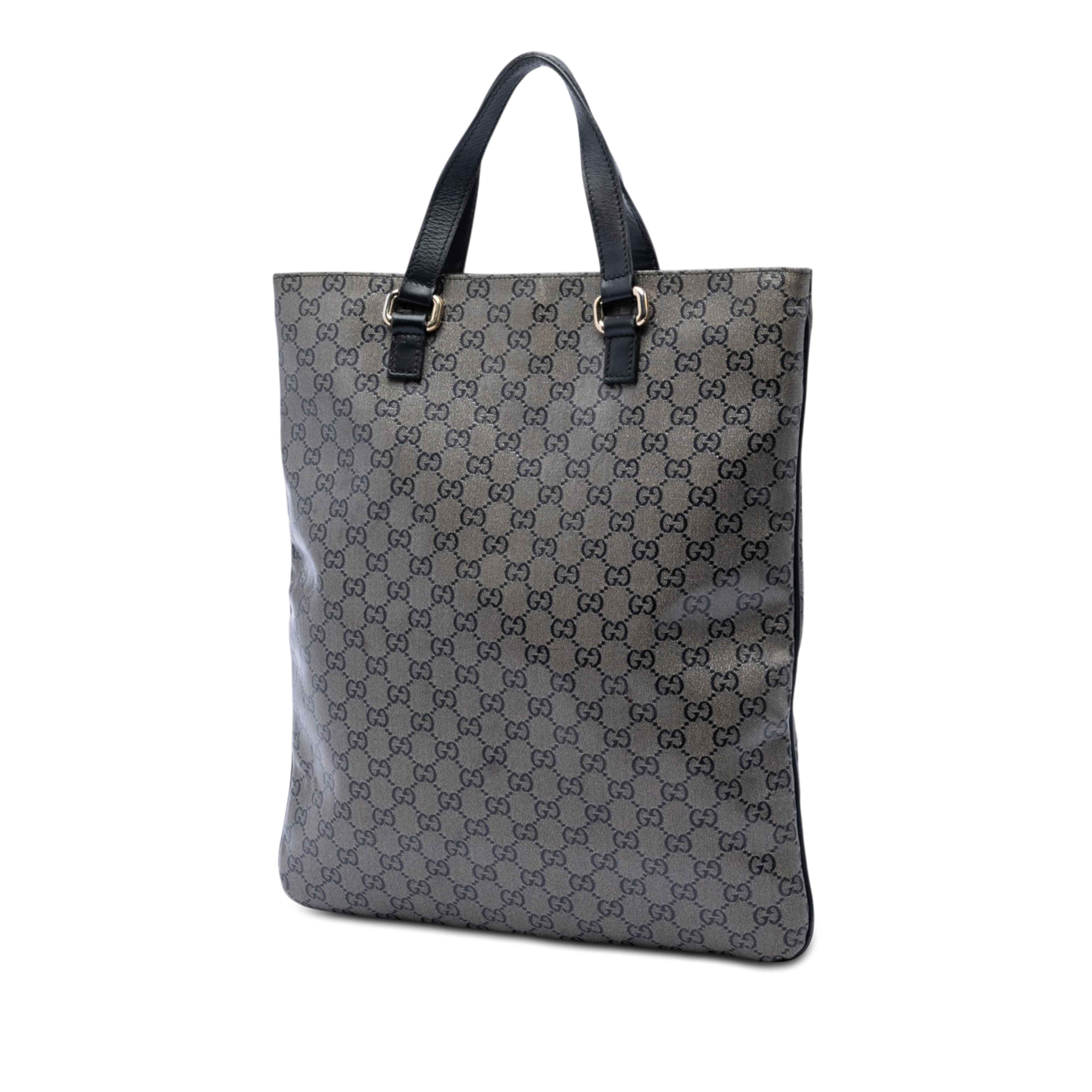Gucci Gg Crystal Tote, från Luxclusif, i färgen grå. Klicka för att öppna bilden i stort format