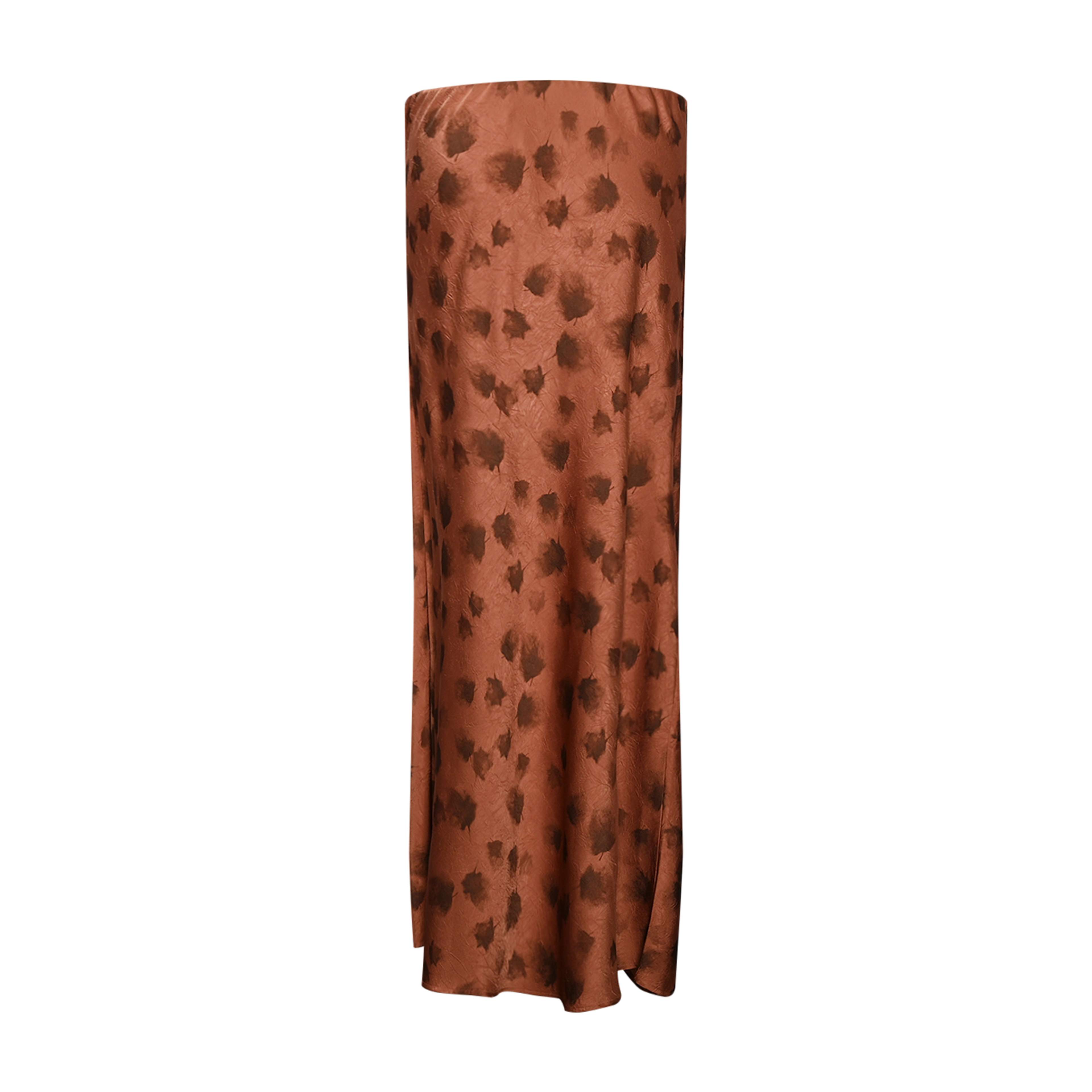 Leonora Skirt - Cosette Rust Print, från Noella, i färgen cosette rust print. Klicka för att öppna bilden i stort format