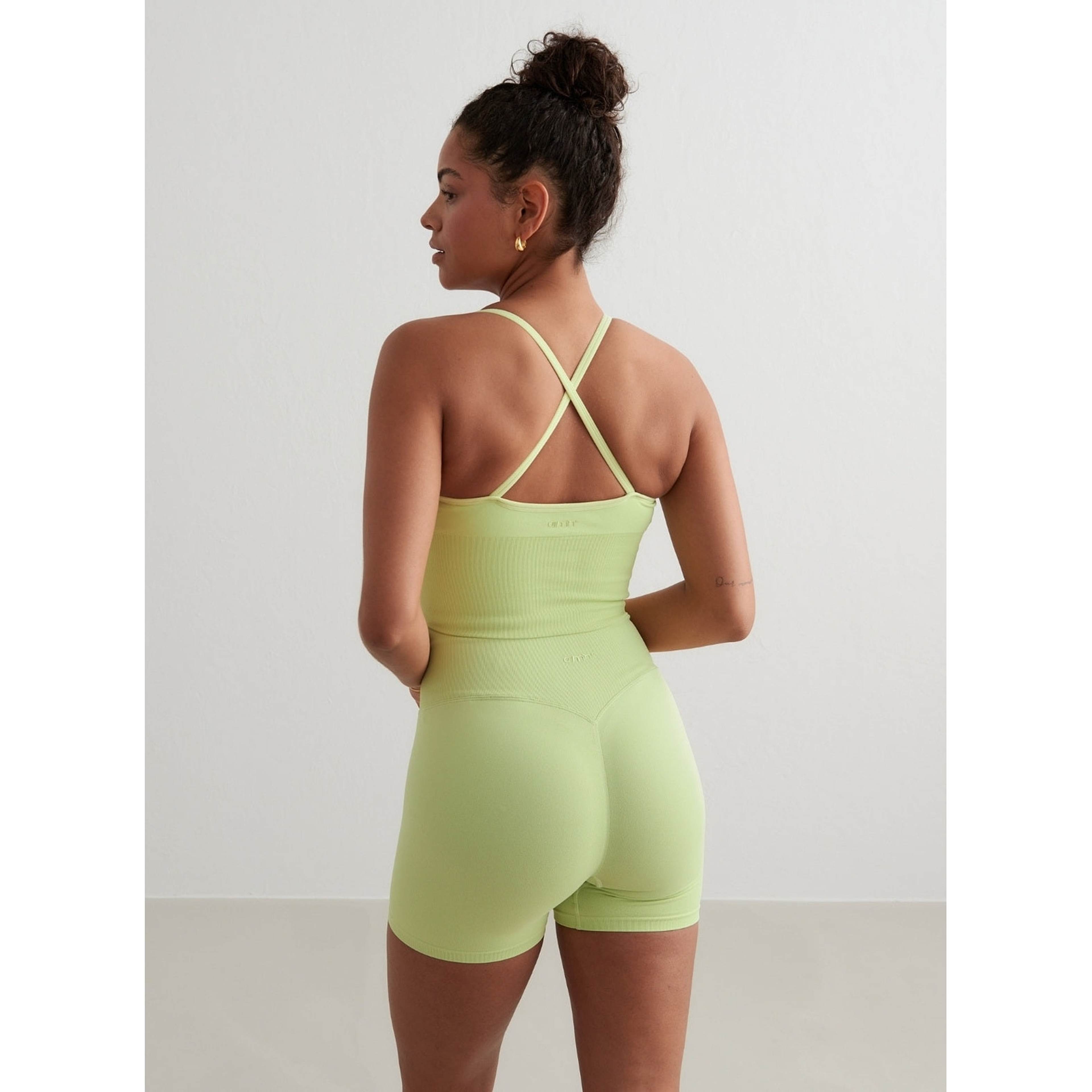 Matcha Shape Seamless Cross Back Bralette